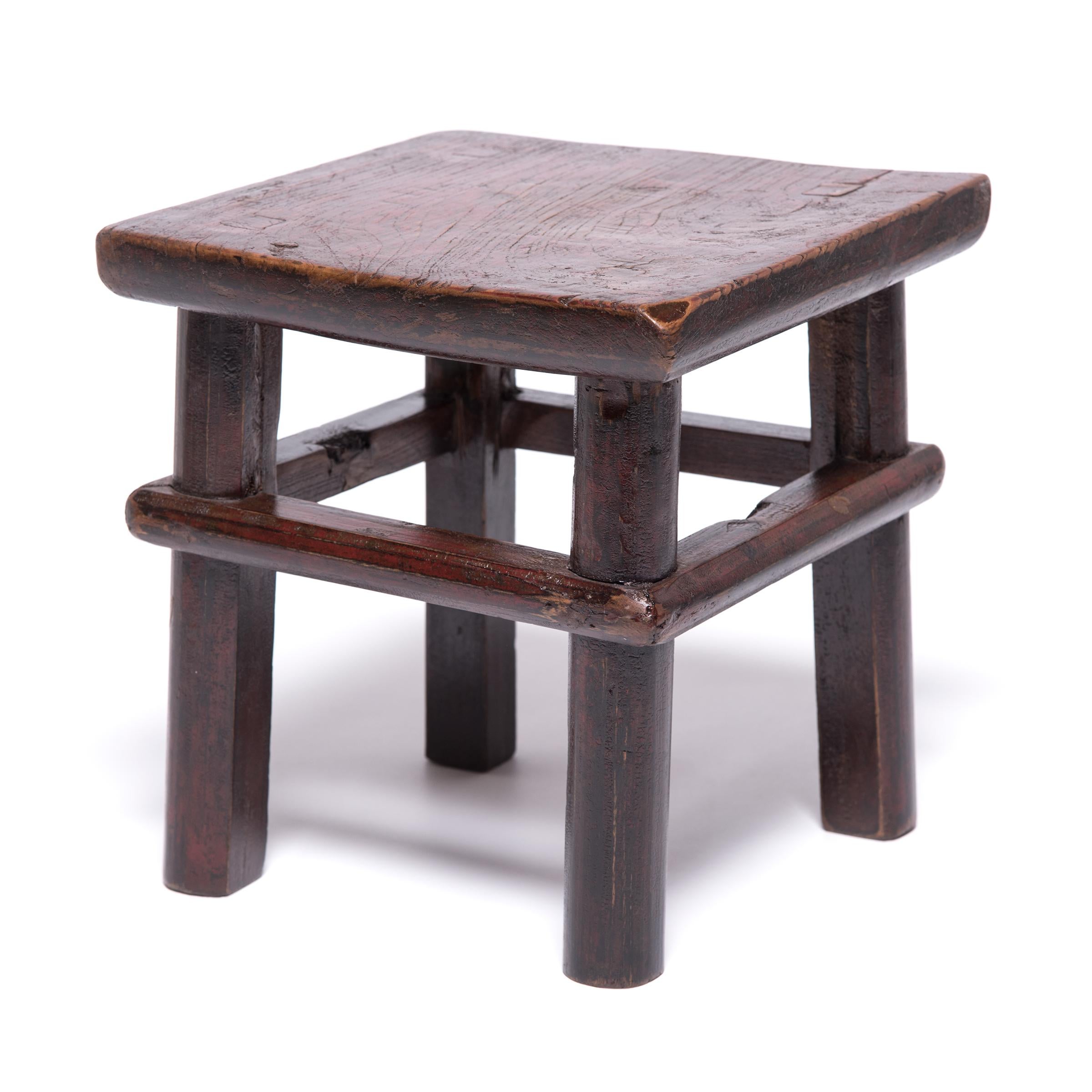 Mid-19th Century Chinese Feng Deng Stool In Good Condition In Chicago, IL