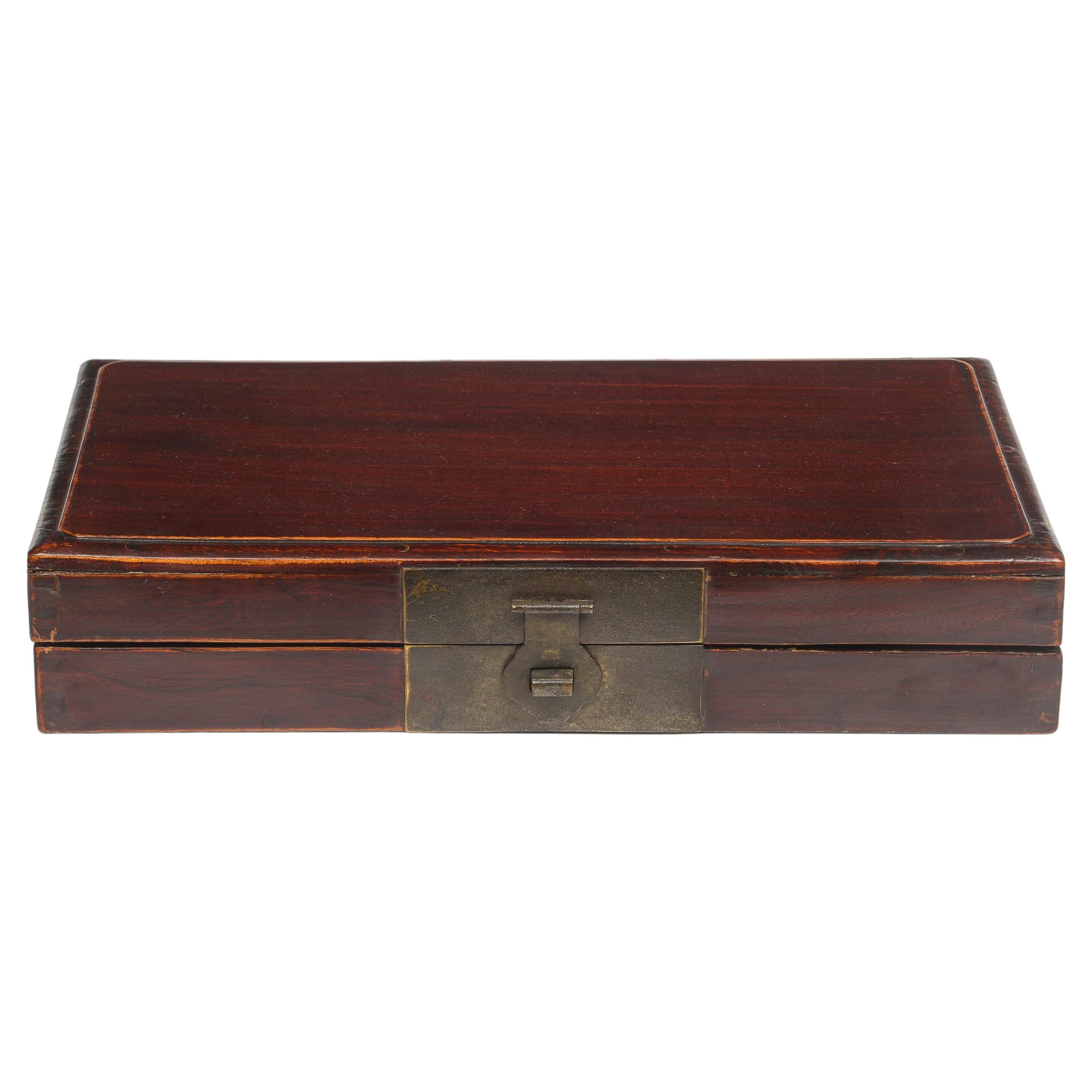 Mid 19th Century Chinese Flat Box For Sale