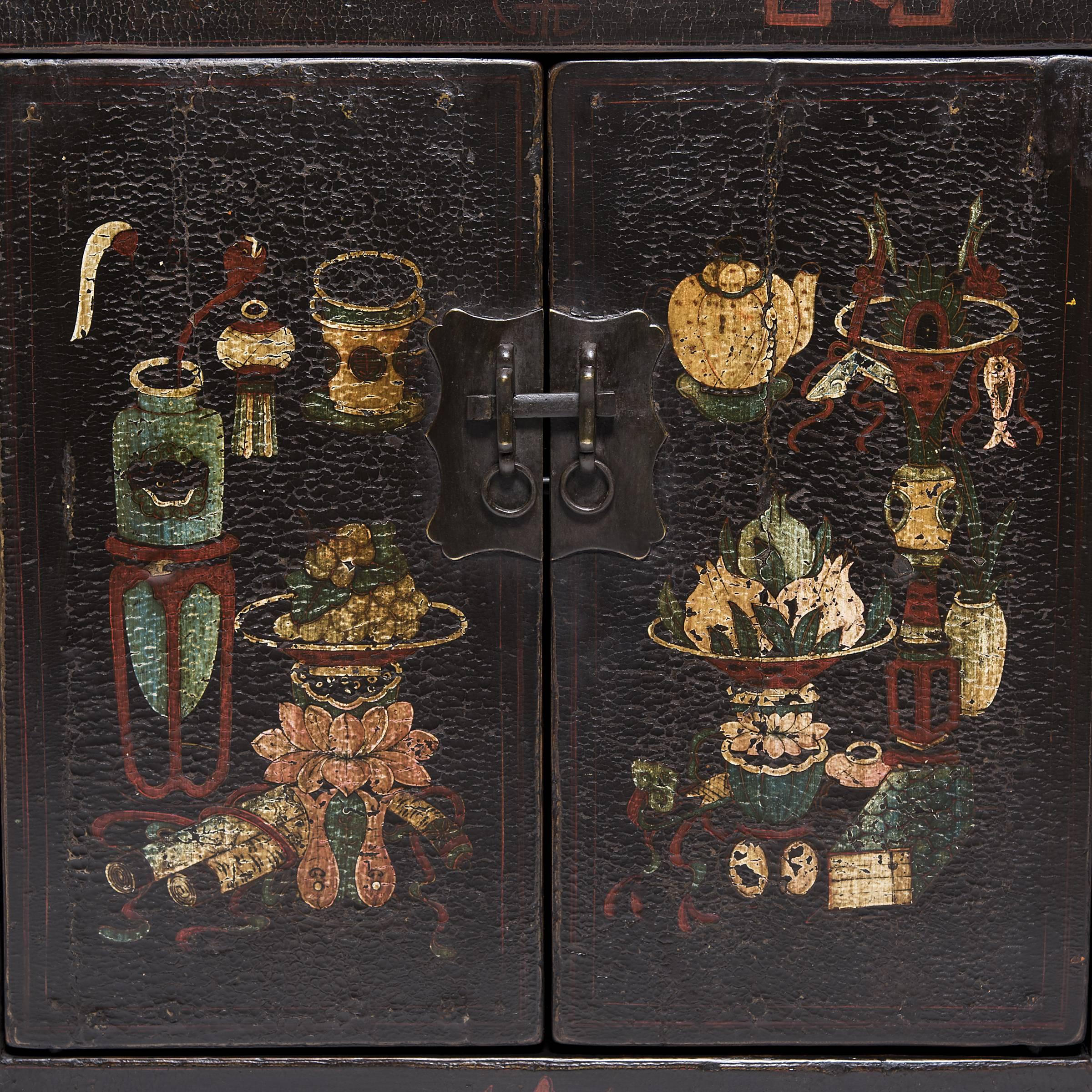 Mid-19th Century Chinese Garden of Cultivation Coffer 3
