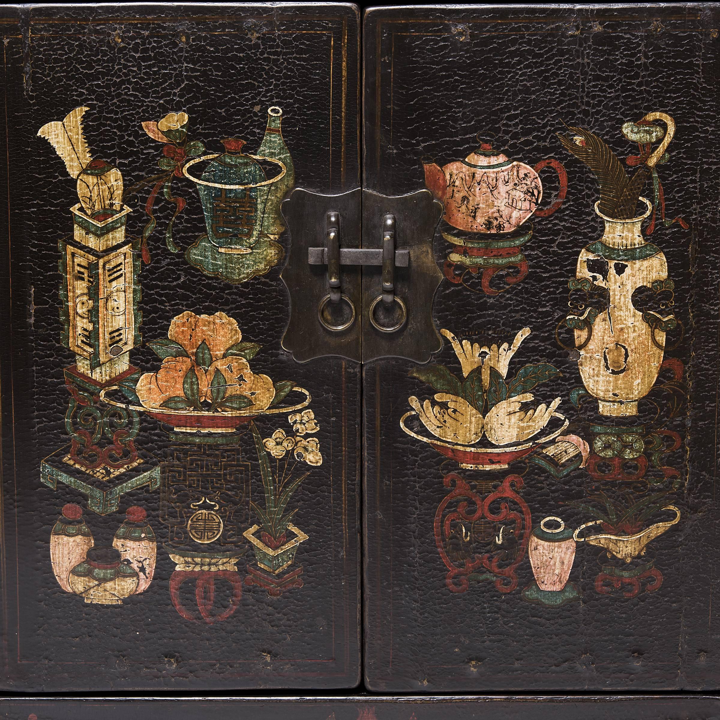 Mid-19th Century Chinese Garden of Cultivation Coffer 4