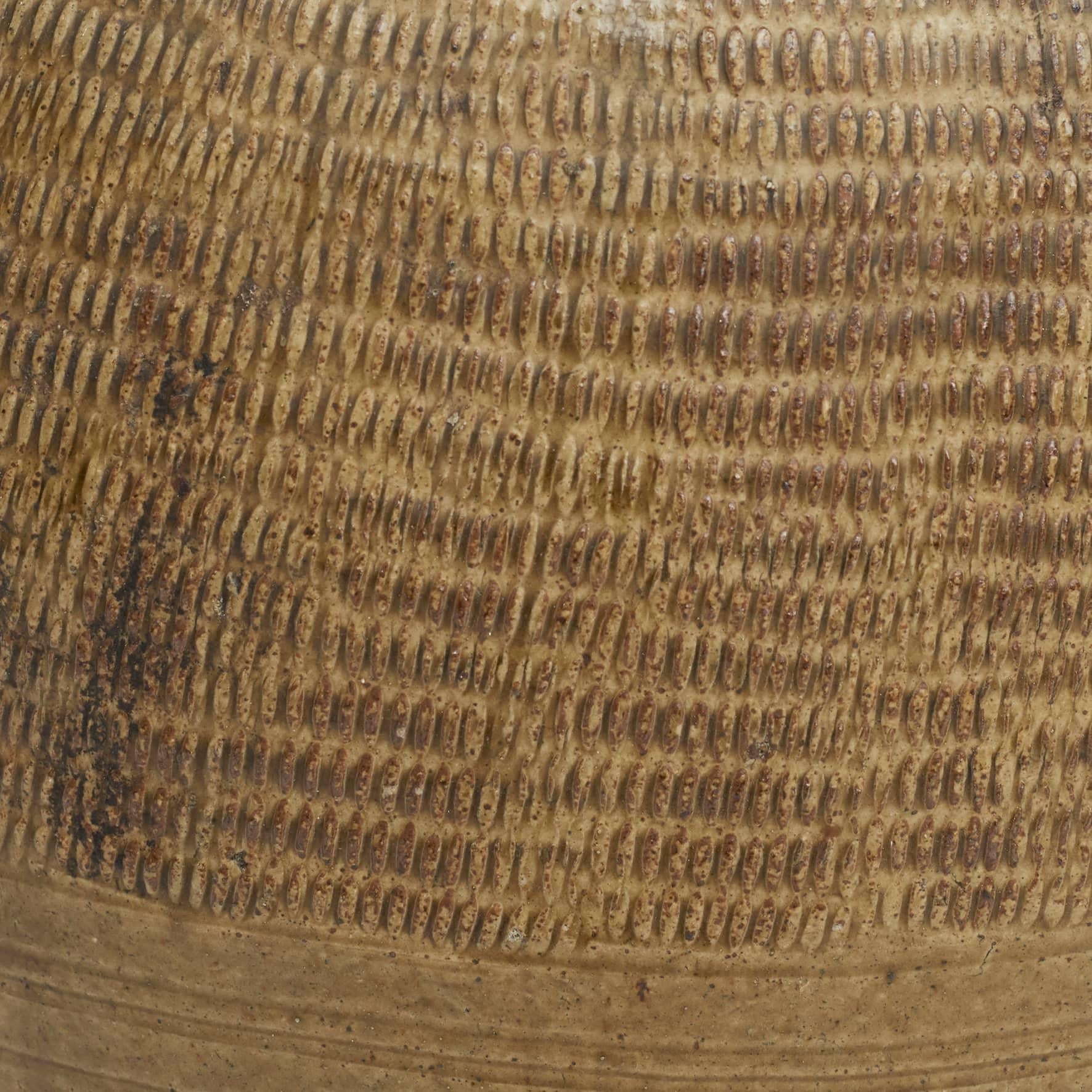 Mid-19th Century Chinese Glazed Stoneware Storage Jar In Good Condition In Kastrup, DK