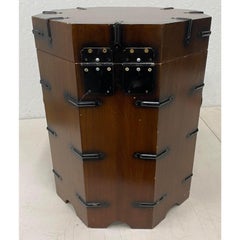 Mid-19th Century Chinese Octagon Wedding Chest / Side Table