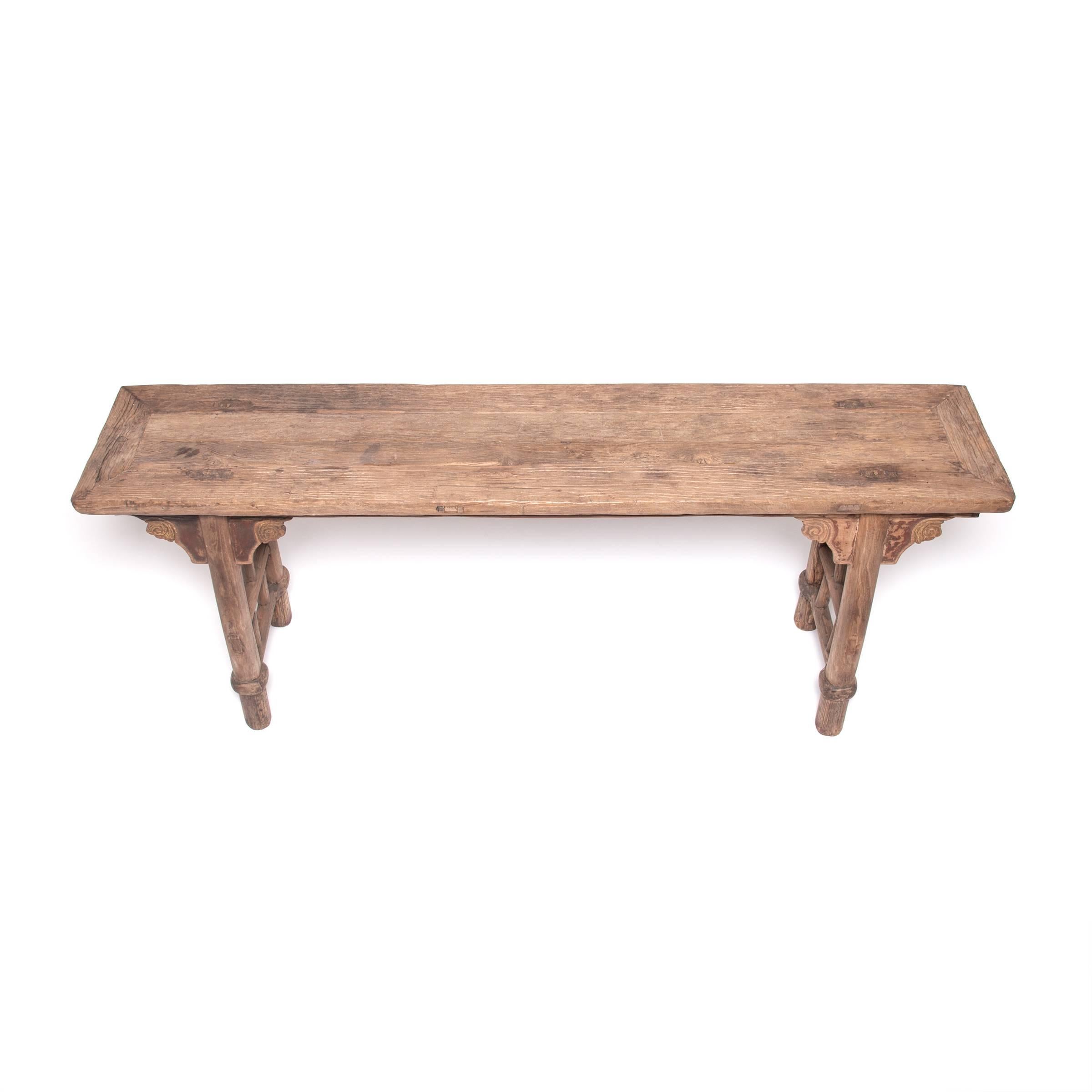Elm Mid-19th Century Chinese Provincial Altar Table