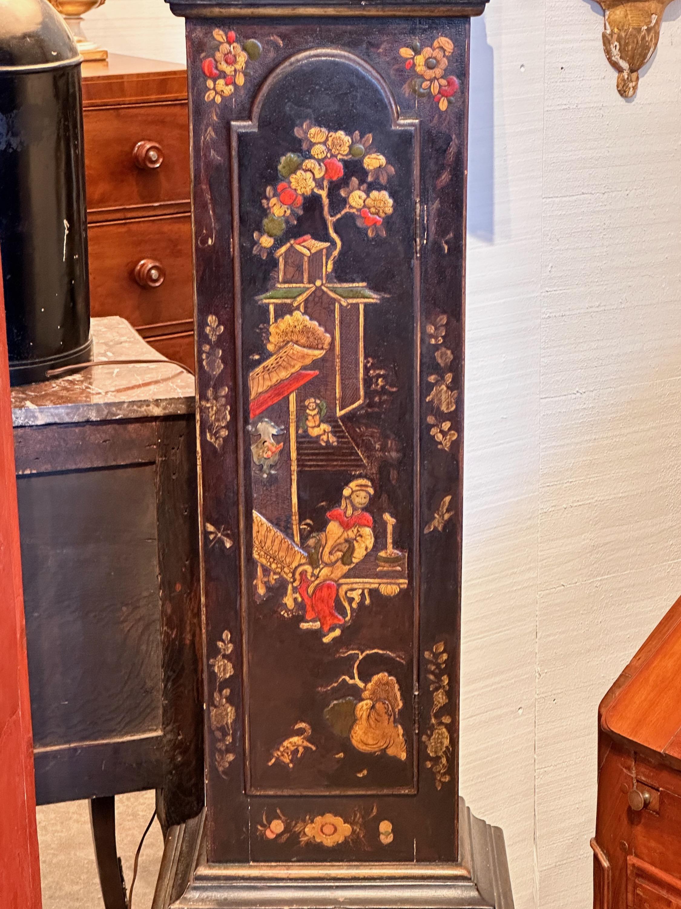 Mid 19th Century Chinoiserie Clock For Sale 3