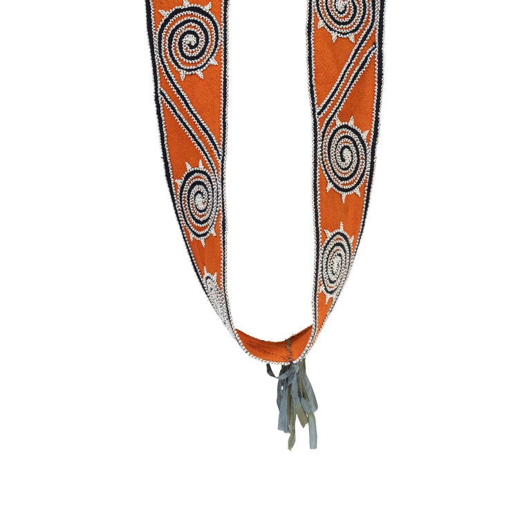 Mid-19th Century Choctaw Beaded Bandolier For Sale at 1stDibs