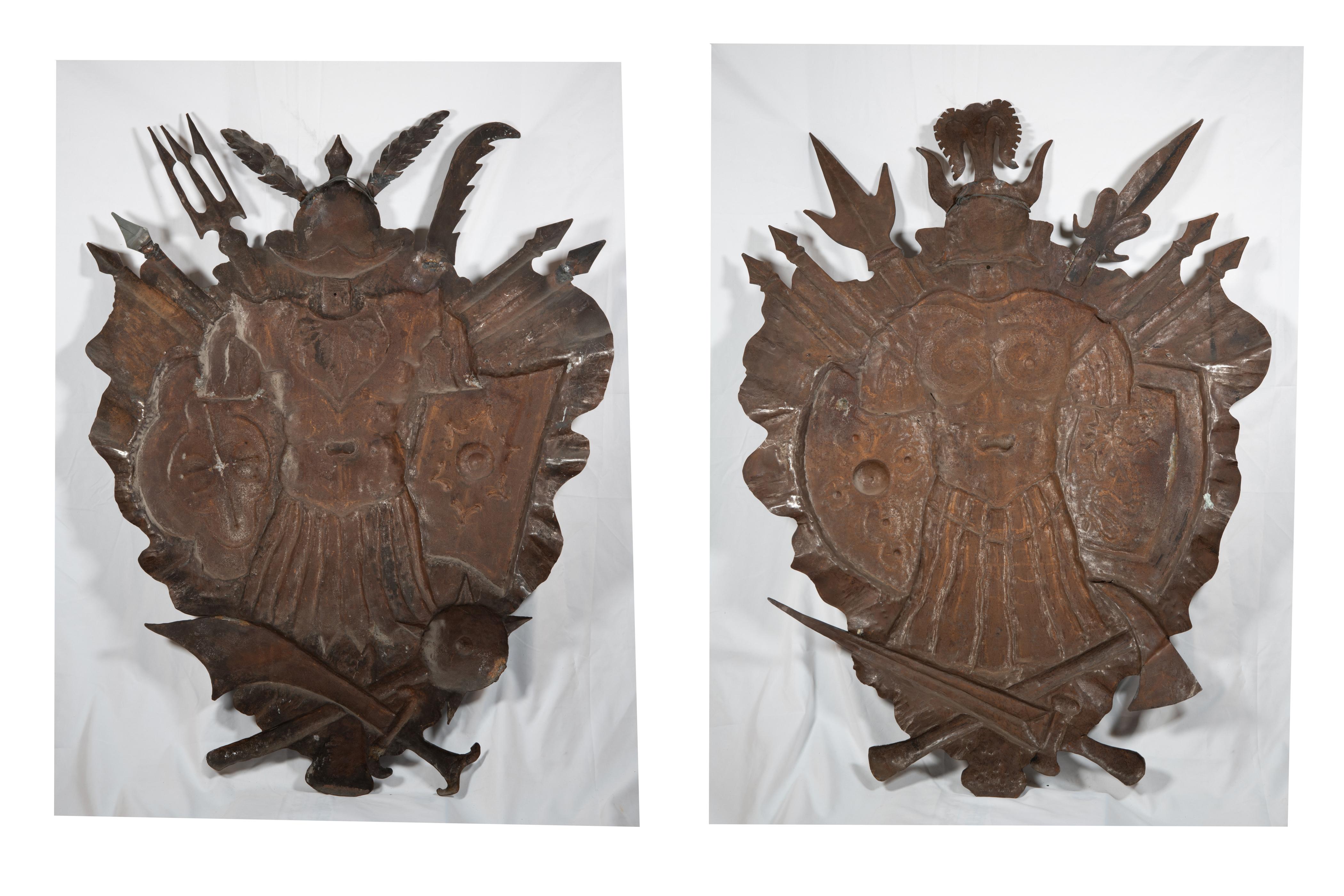 Escudo de mediados del siglo XIX en Bueno estado para la venta en New York, NY