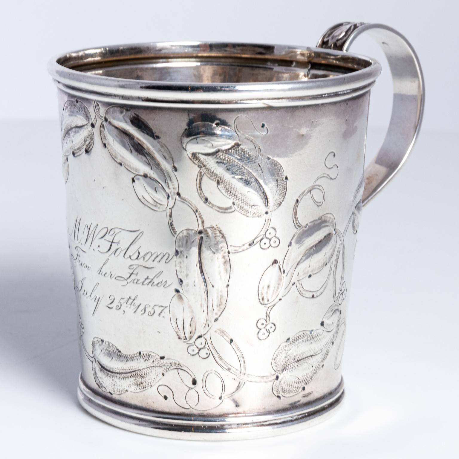 Mid-19th Century Coin Baby Cup 1