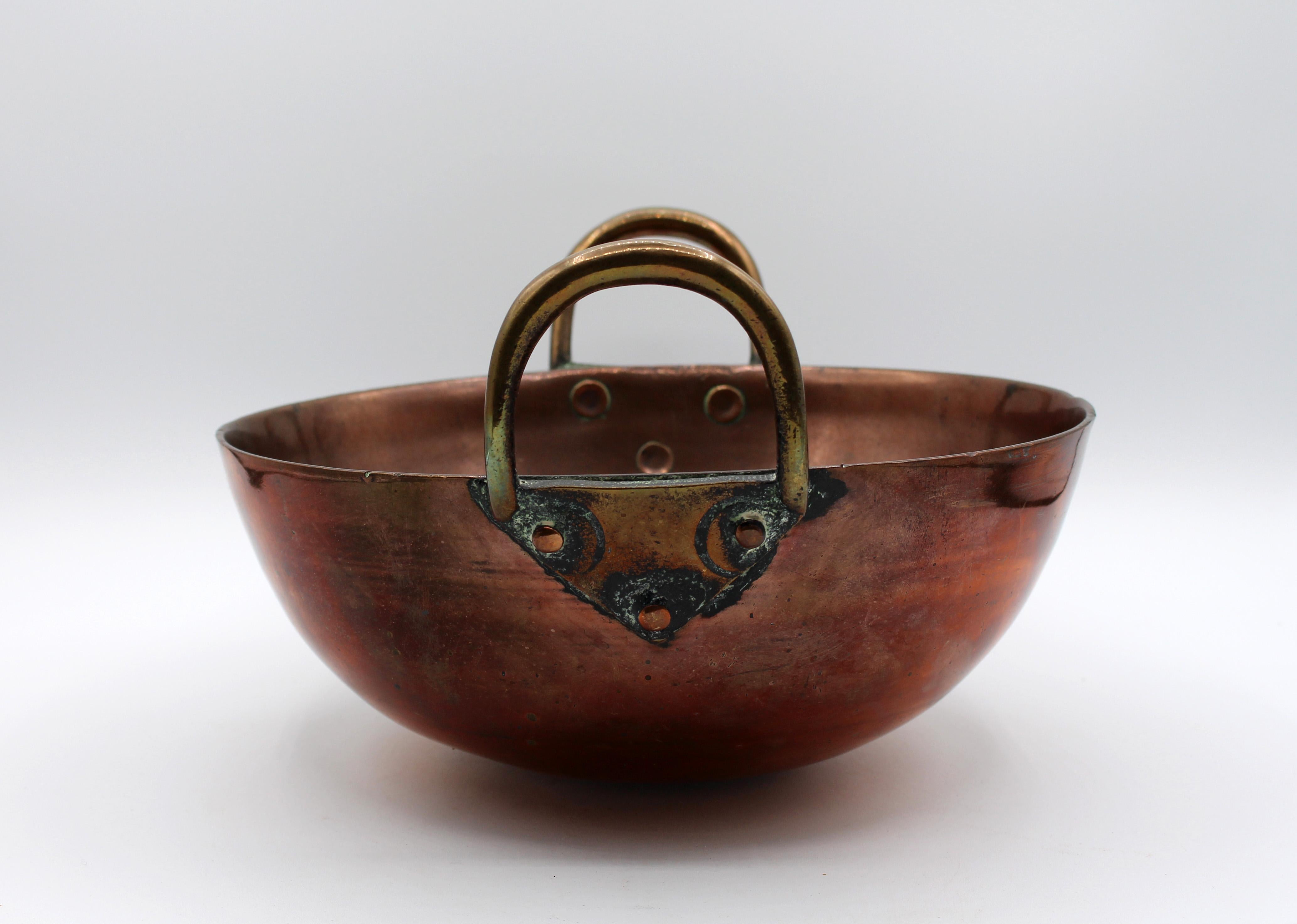 Mid-19th Century, Copper Mixing Bowl 1