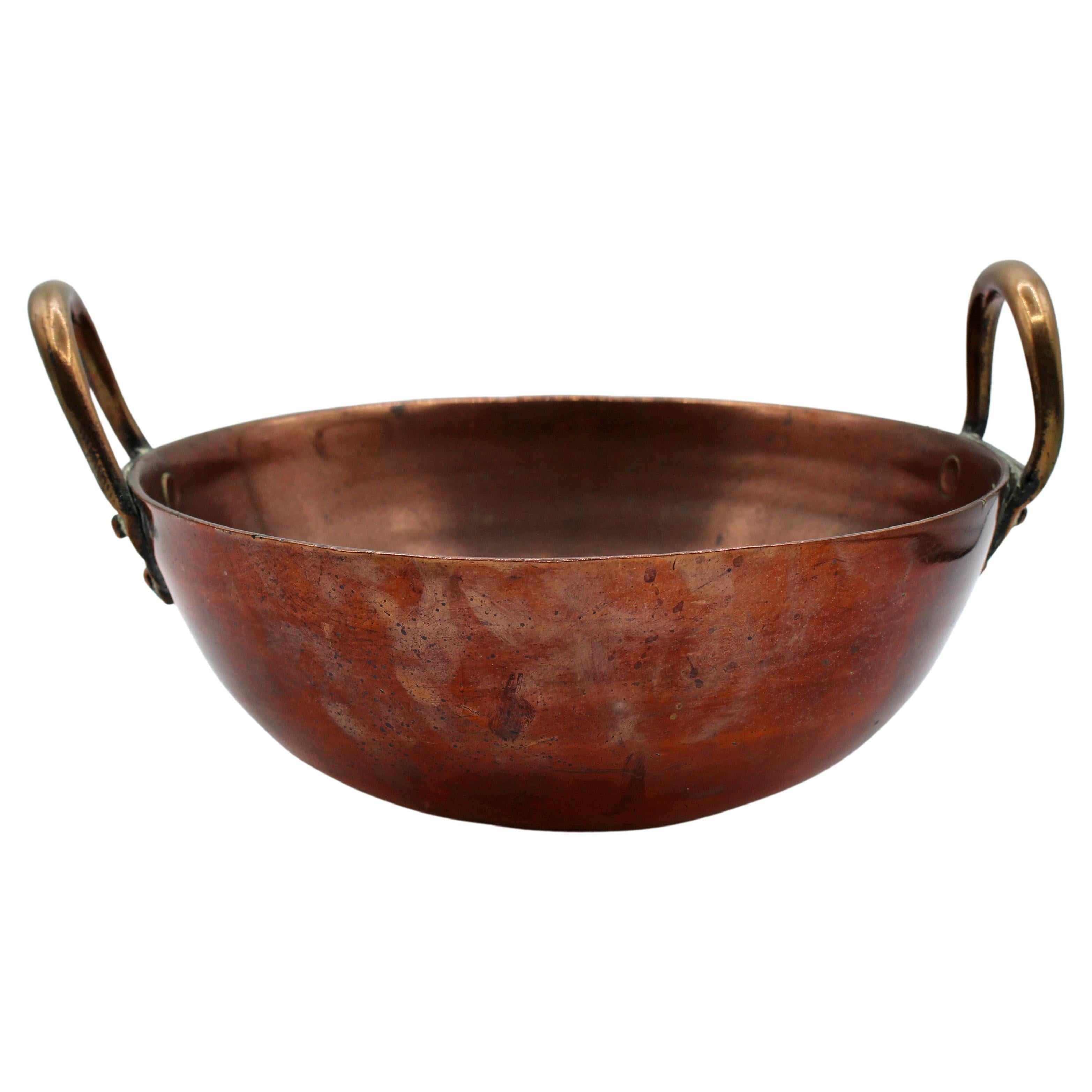 Mid-19th Century, Copper Mixing Bowl