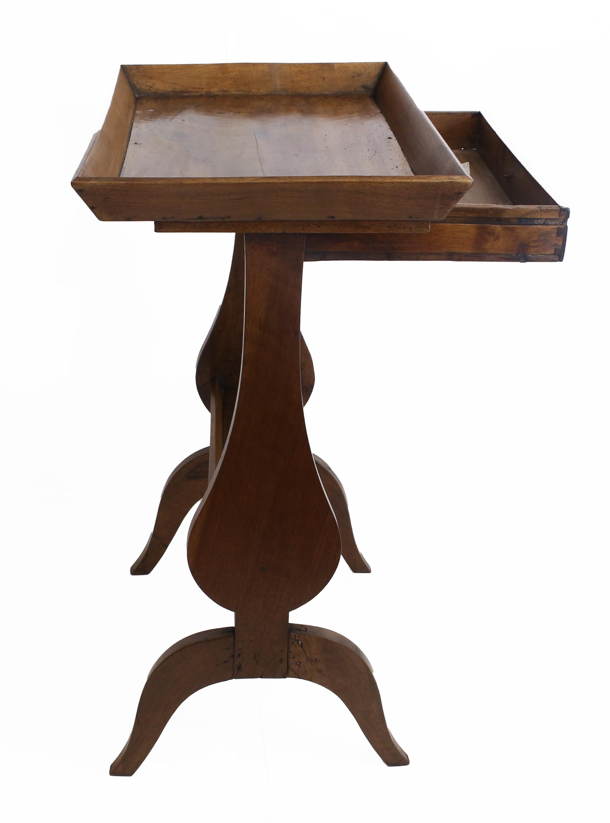 Wood Mid-19th Century Country French Work Table