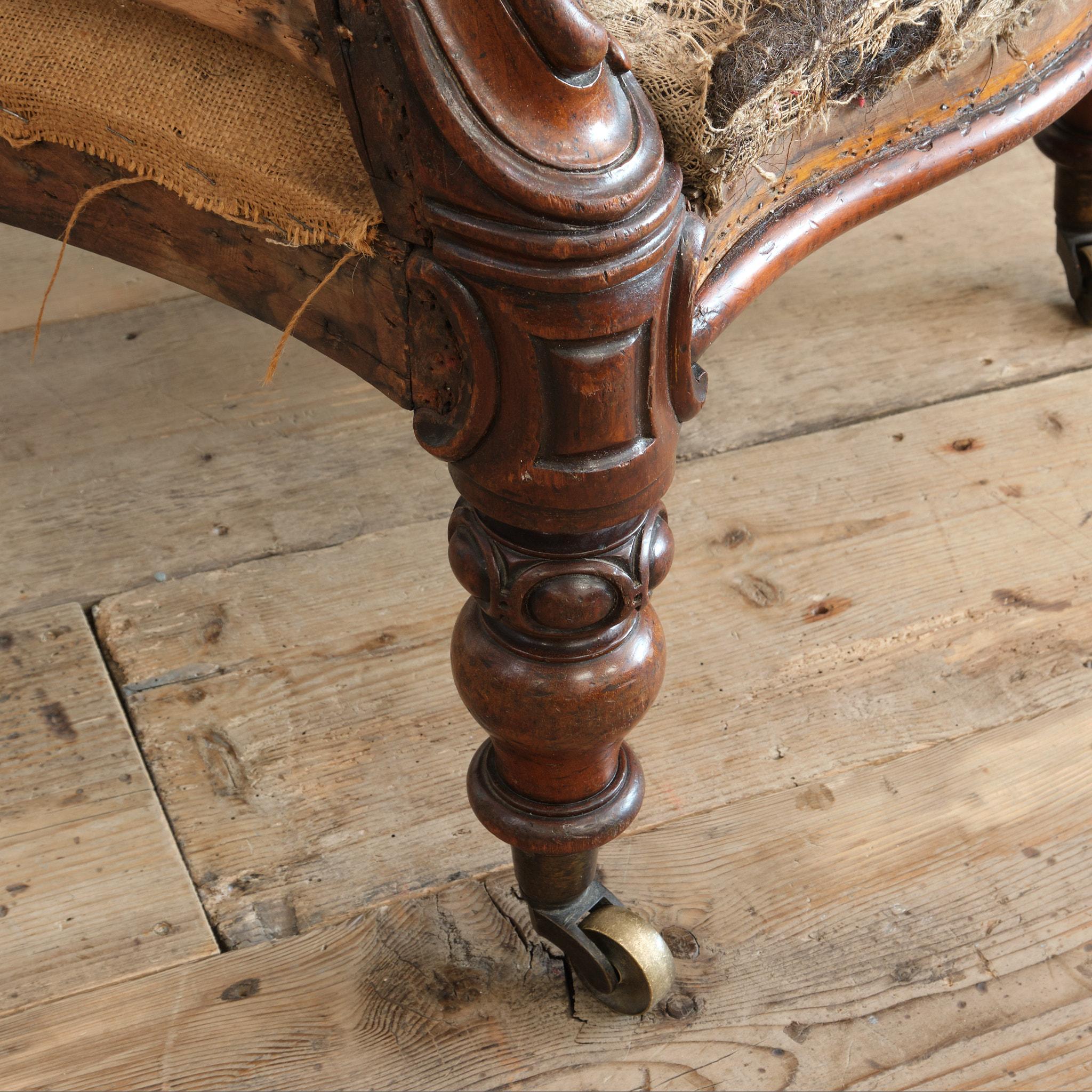 Landhaussessel aus der Mitte des 19. im Angebot 2