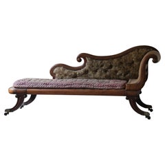 Mid 19th Century Country House Chaise Lounge