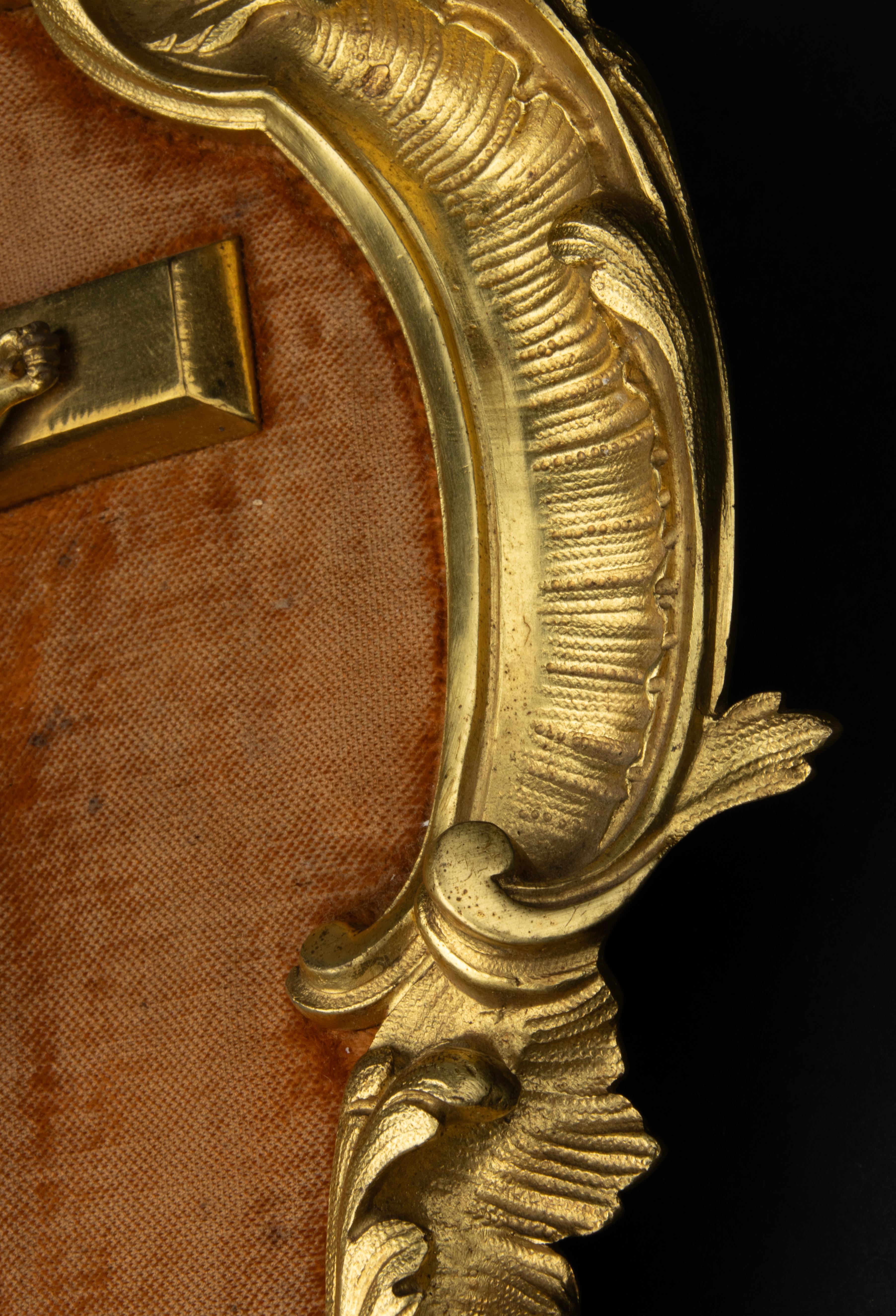 Mid 19th Century Crucifix - Corpus Christi - Ormolu Gilt Bronze - Rococo Style 3