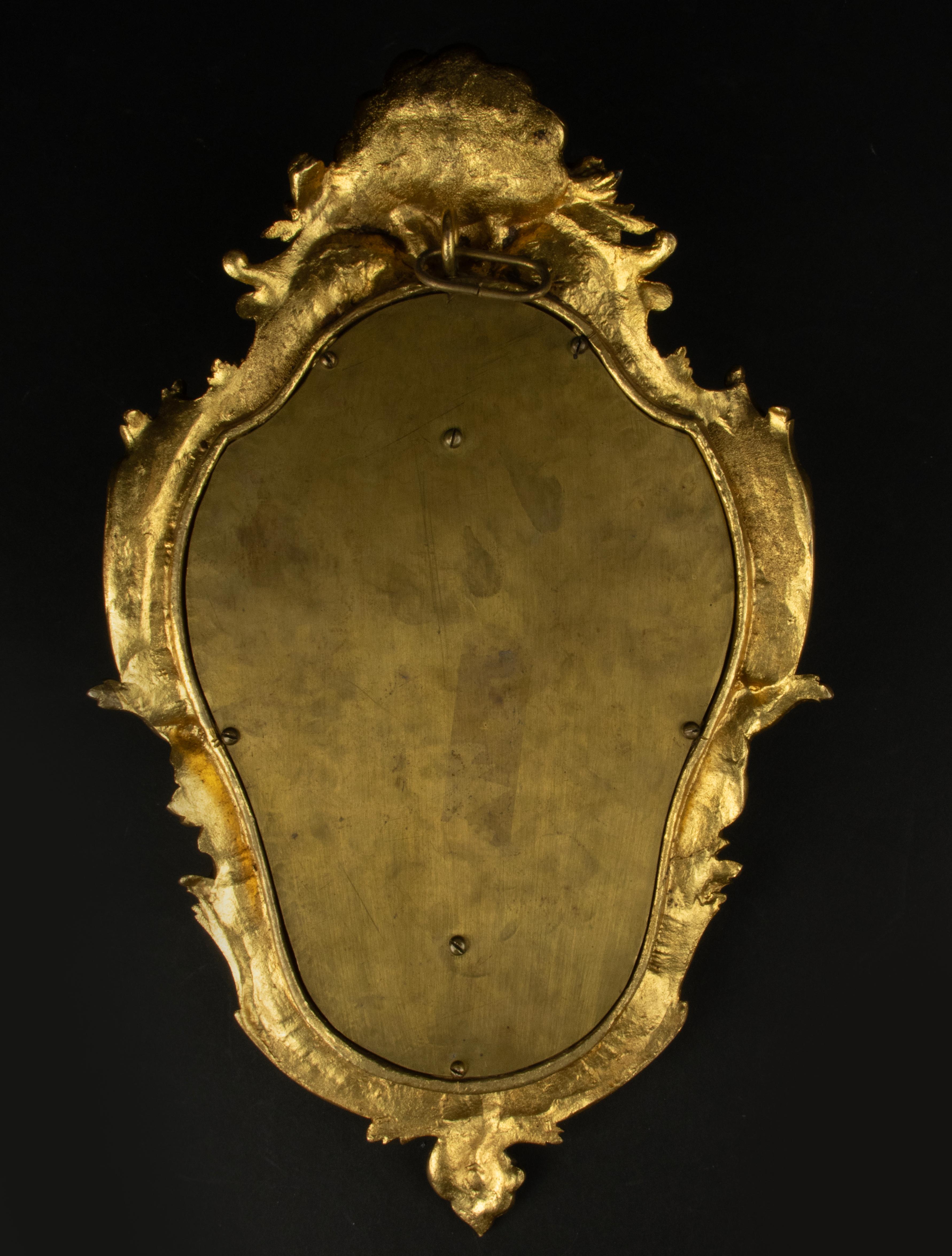 Mid 19th Century Crucifix - Corpus Christi - Ormolu Gilt Bronze - Rococo Style 12