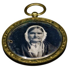 Antique Mid 19th Century Daguerreotype Jewelry