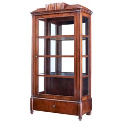 Mid-19th Century Danish Mahogany Display Cabinet