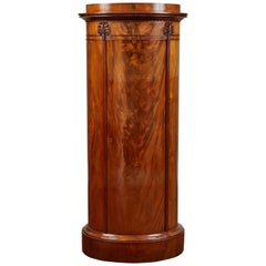 Mid-19th Century Danish Mahogany Pedestal Cabinet