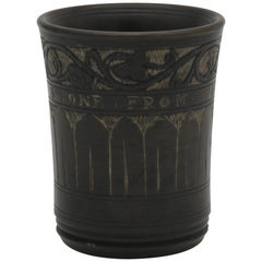 Antique Mid-19th Century Dead Sea Stone Kiddush Cup