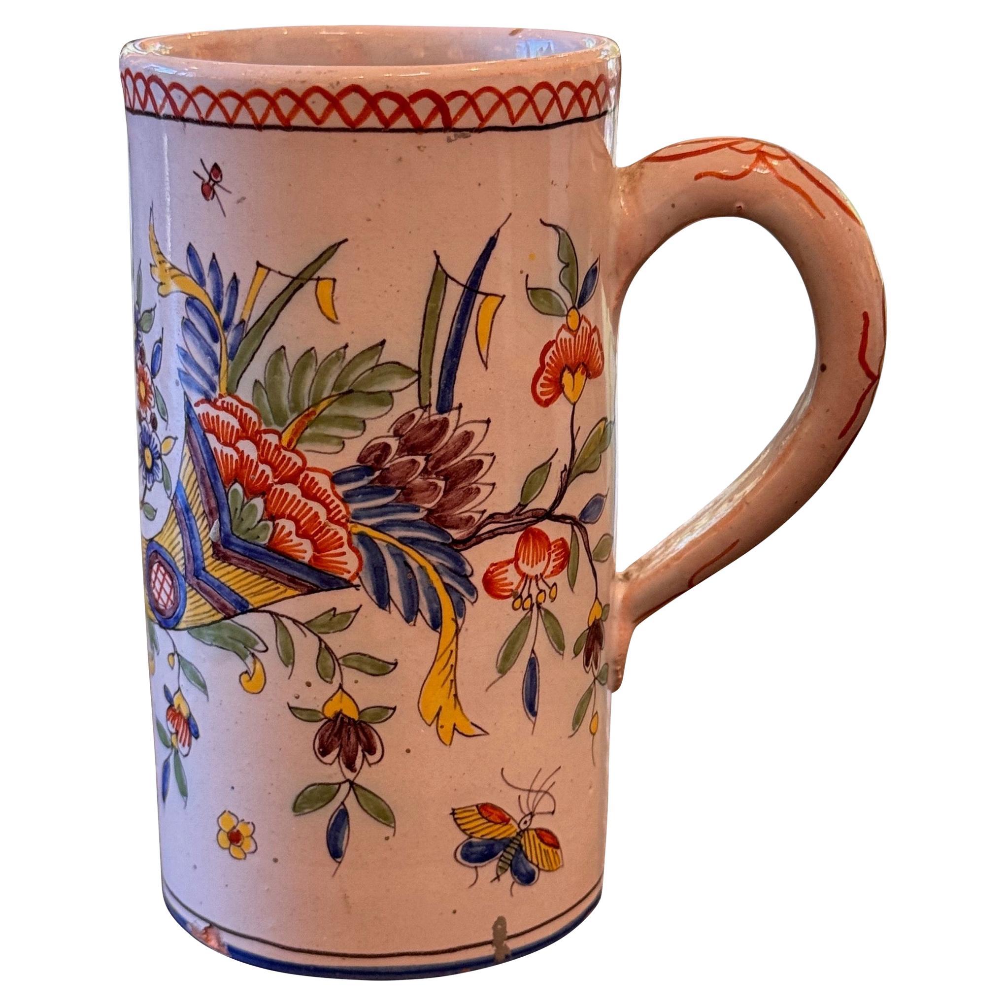 Mid 19th Century Delft Mug