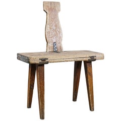 Mid-19th Century Delicate Swedish Metamorphic Bordstol or Chair Table