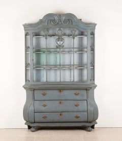 Mid-19th Century Dutch Glazed Cabinet
