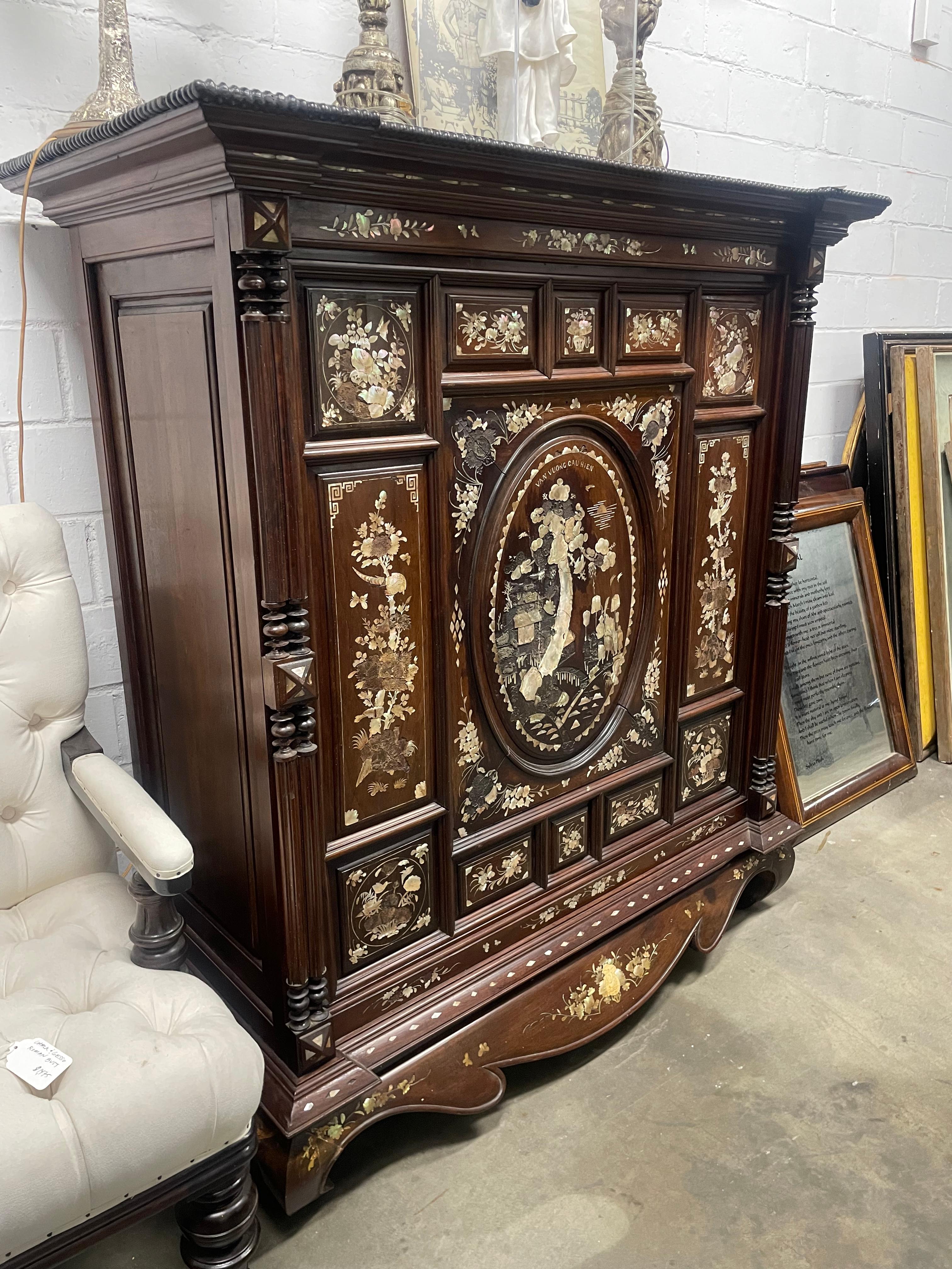 Mid 19th Century Dutch Indonesian Cabinet For Sale 1