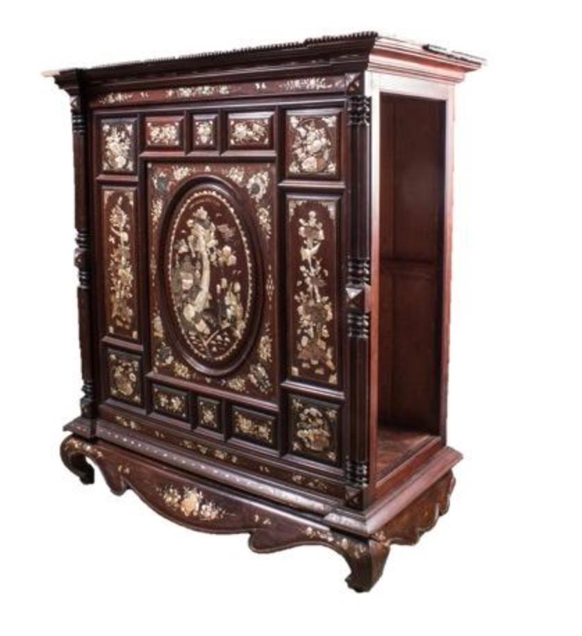 Mid 19th Century Dutch Indonesian Cabinet For Sale 2