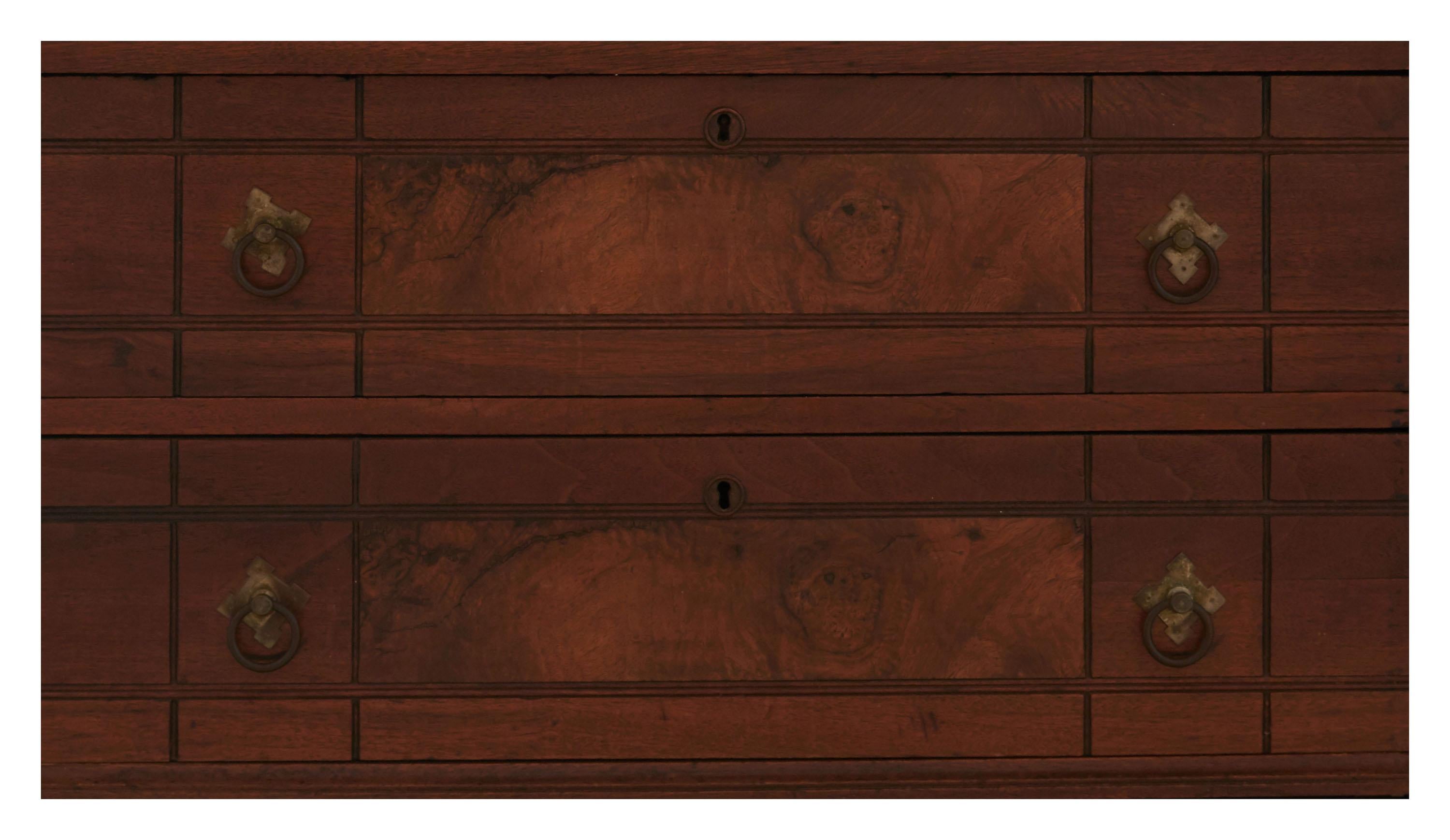 Mid-19th Century Eastlake Secretaire Desk Cabinet 1