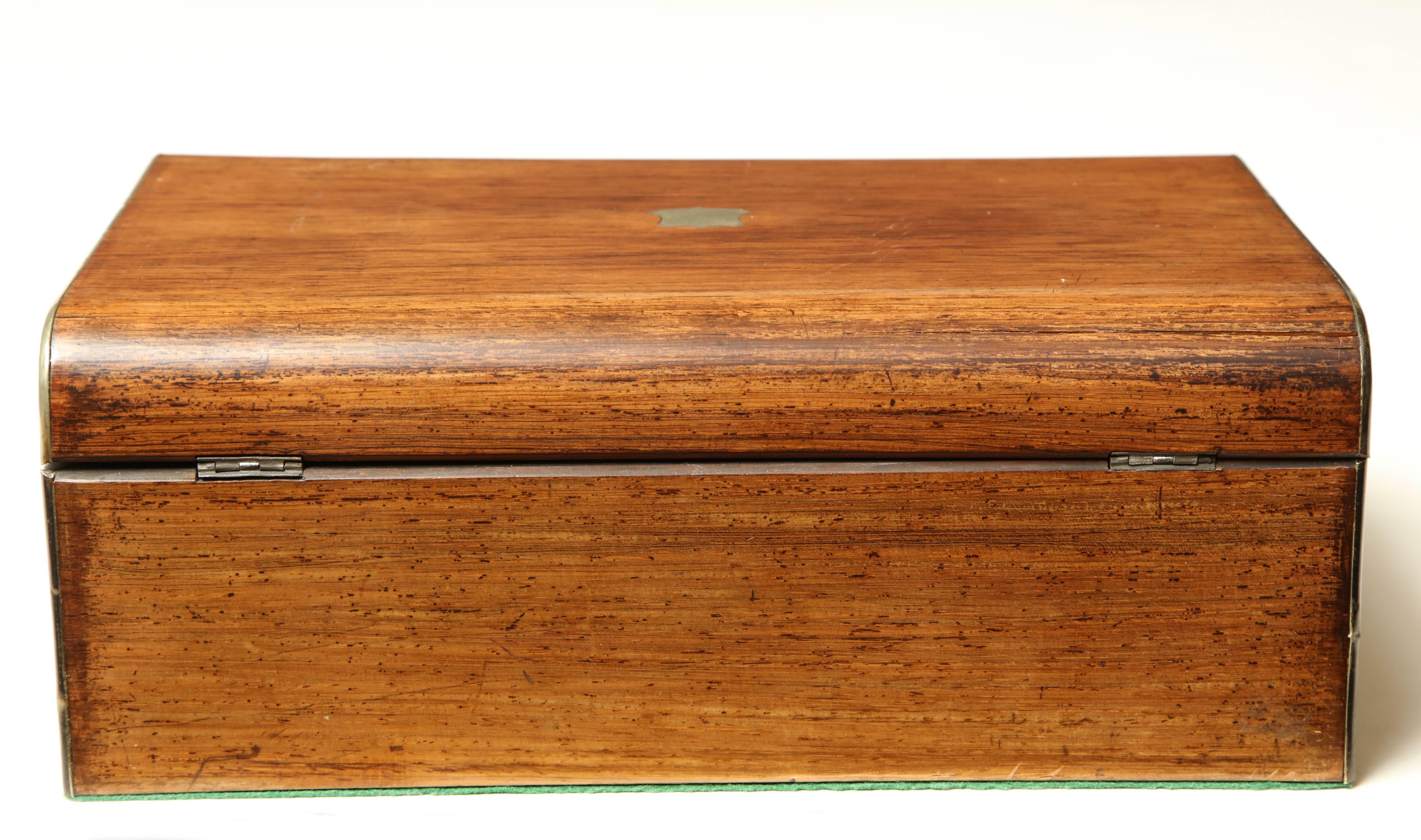 Mid-19th Century English Box with Fitment For Sale 1