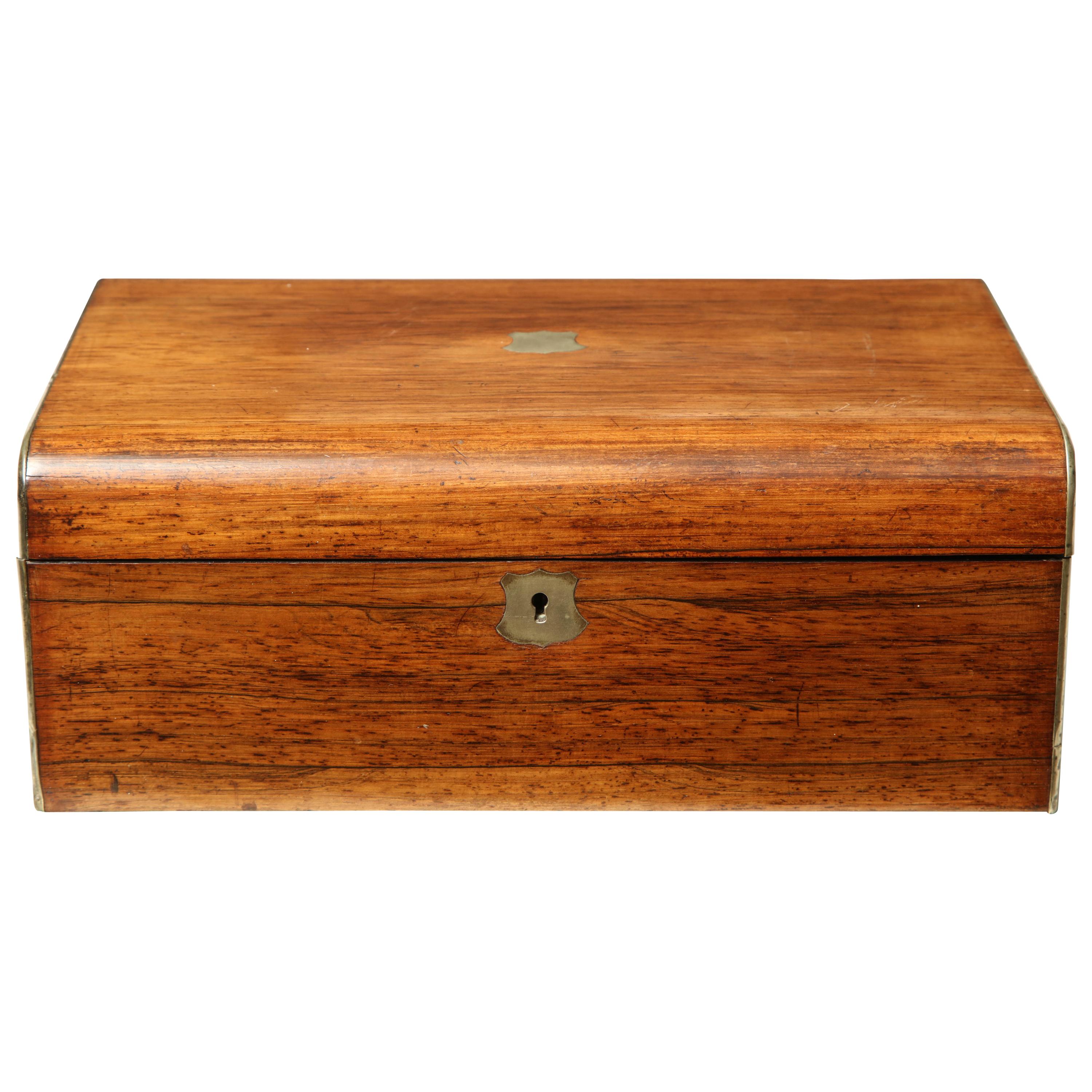 Mid-19th Century English Box with Fitment For Sale