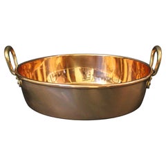 Mid-19th Century English Copper & Brass Jelly Pan