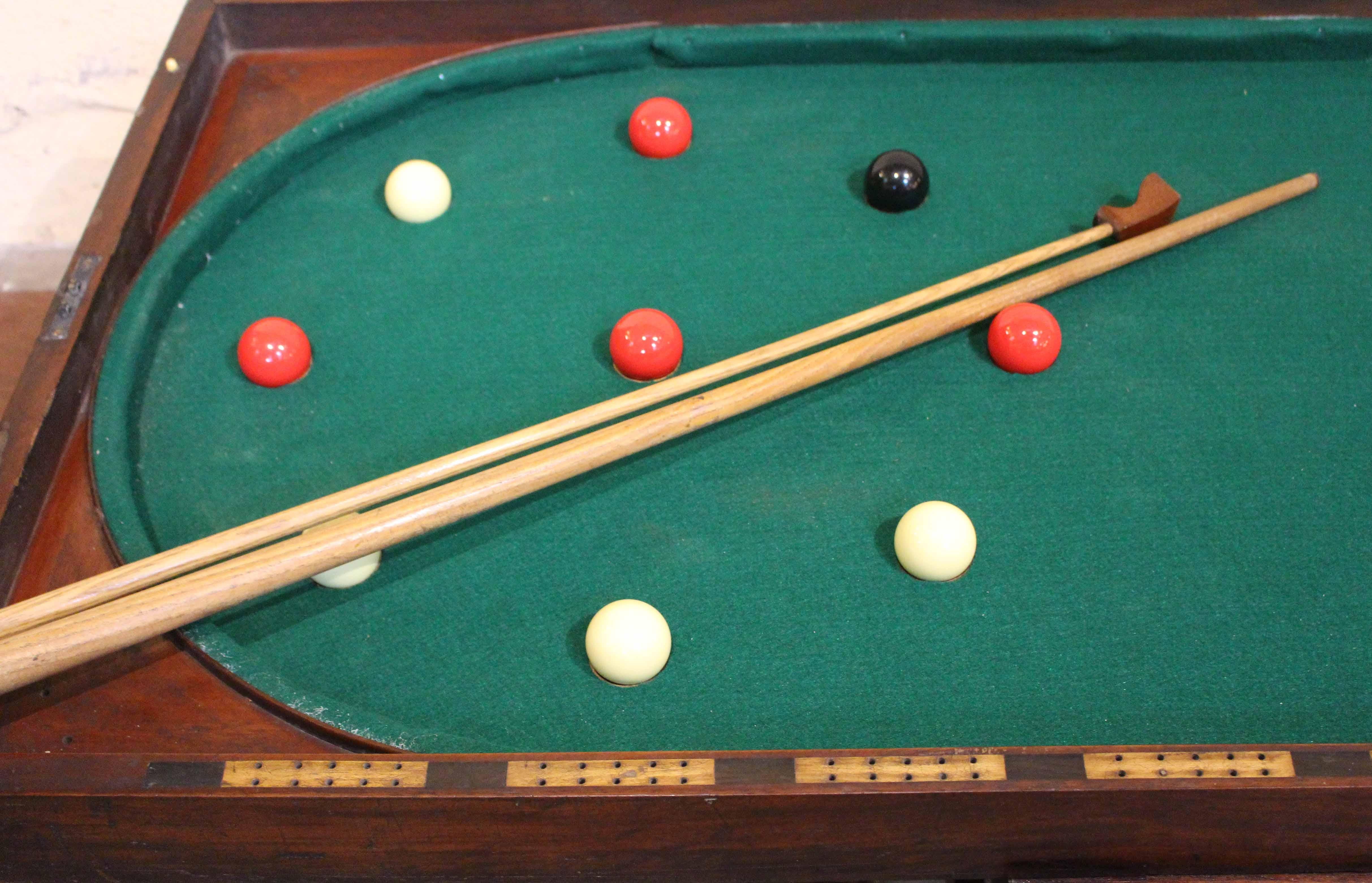 Mid-19th Century English Full Size Bagatelle Coffee Table 3