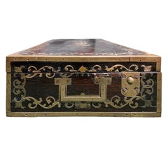 Mid 19th Century English Gentleman’s Traveling Chest by J.Braman, Circa 1860