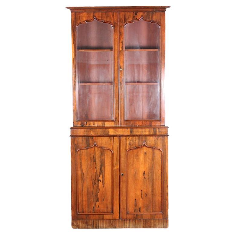 Mid-19th Century English 'Gothic' Bookcase For Sale