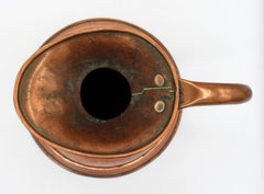 Mid-19th Century English Haystack Copper Measure Pitcher