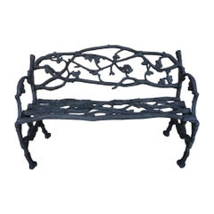 Antique Mid-19th Century English Iron Garden Bench