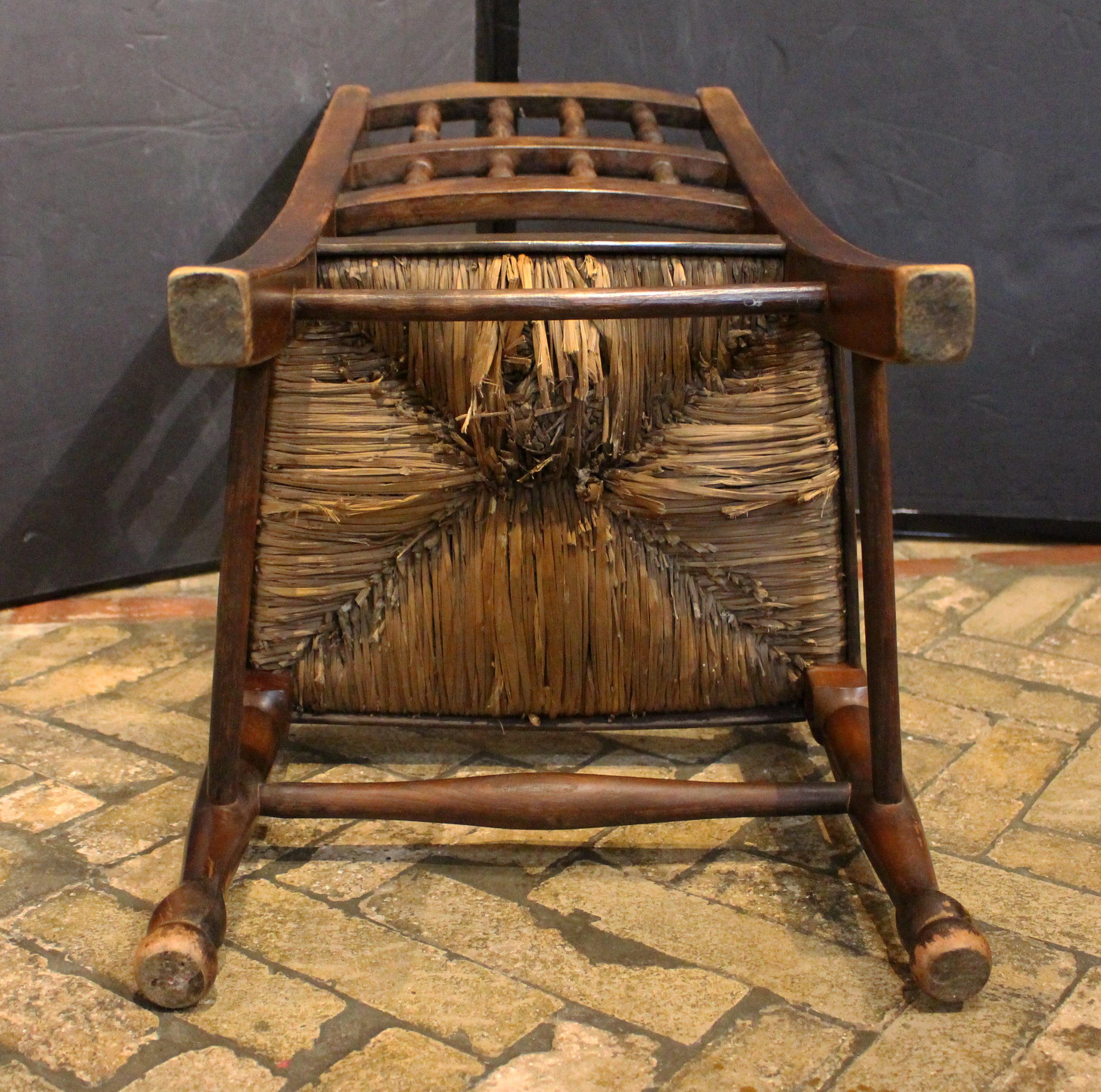 Mid-19th Century English Lancashire Child's Arm Chair 1