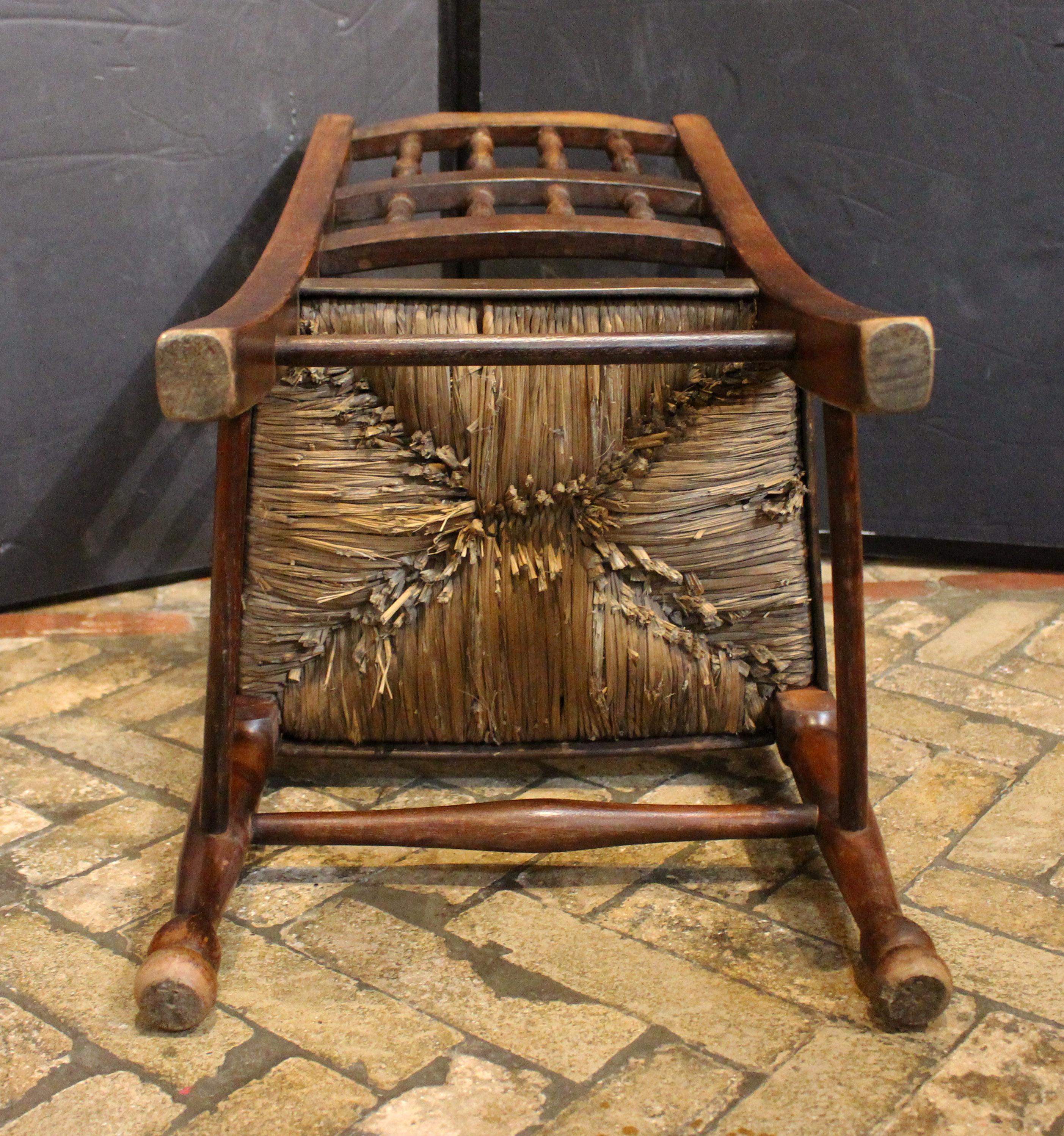 Mid-19th Century English Lancashire Child's Arm Chair 1
