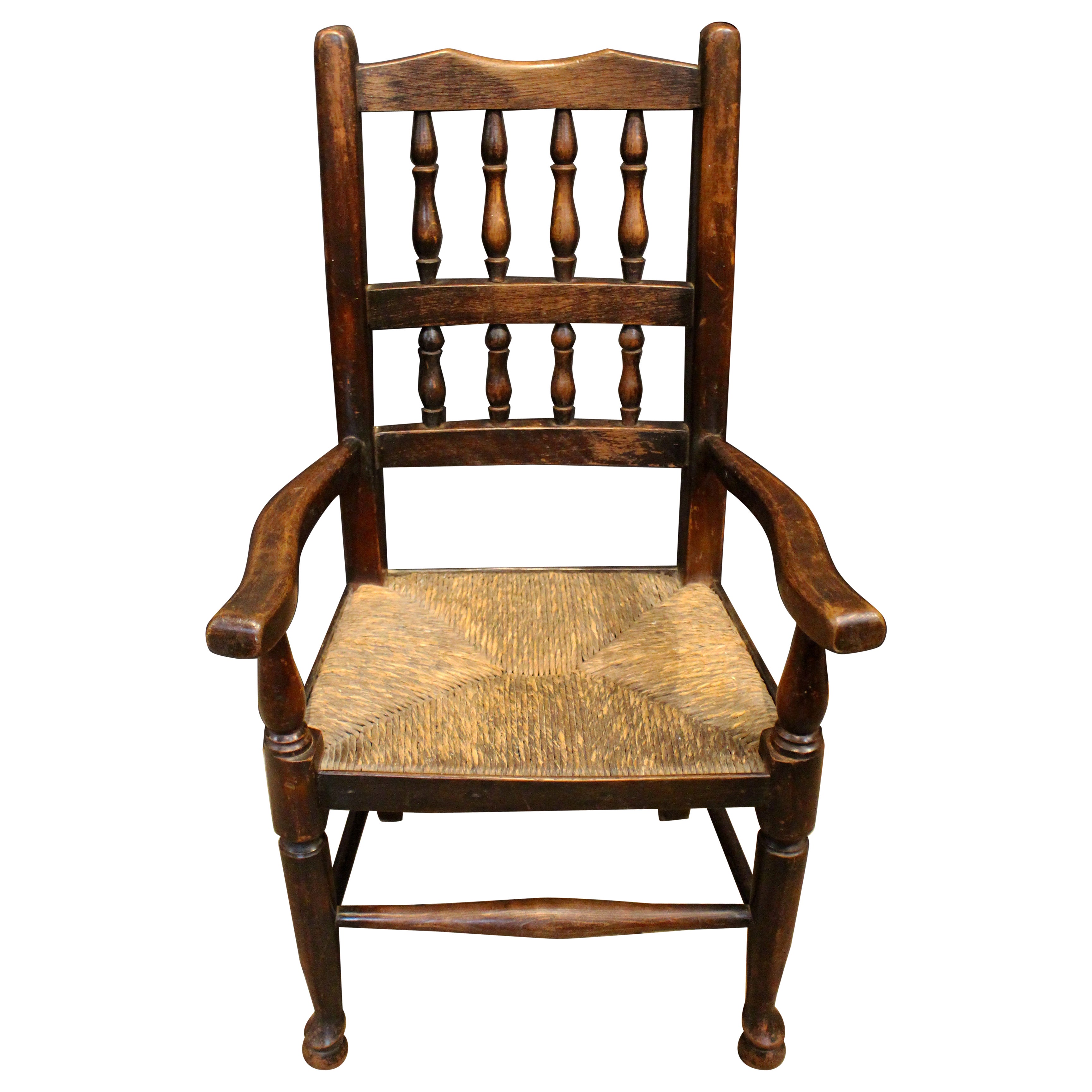 Mid-19th Century English Lancashire Child
s Arm Chair