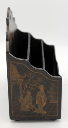 Mid-19th Century English Paper Mache Letter Rack