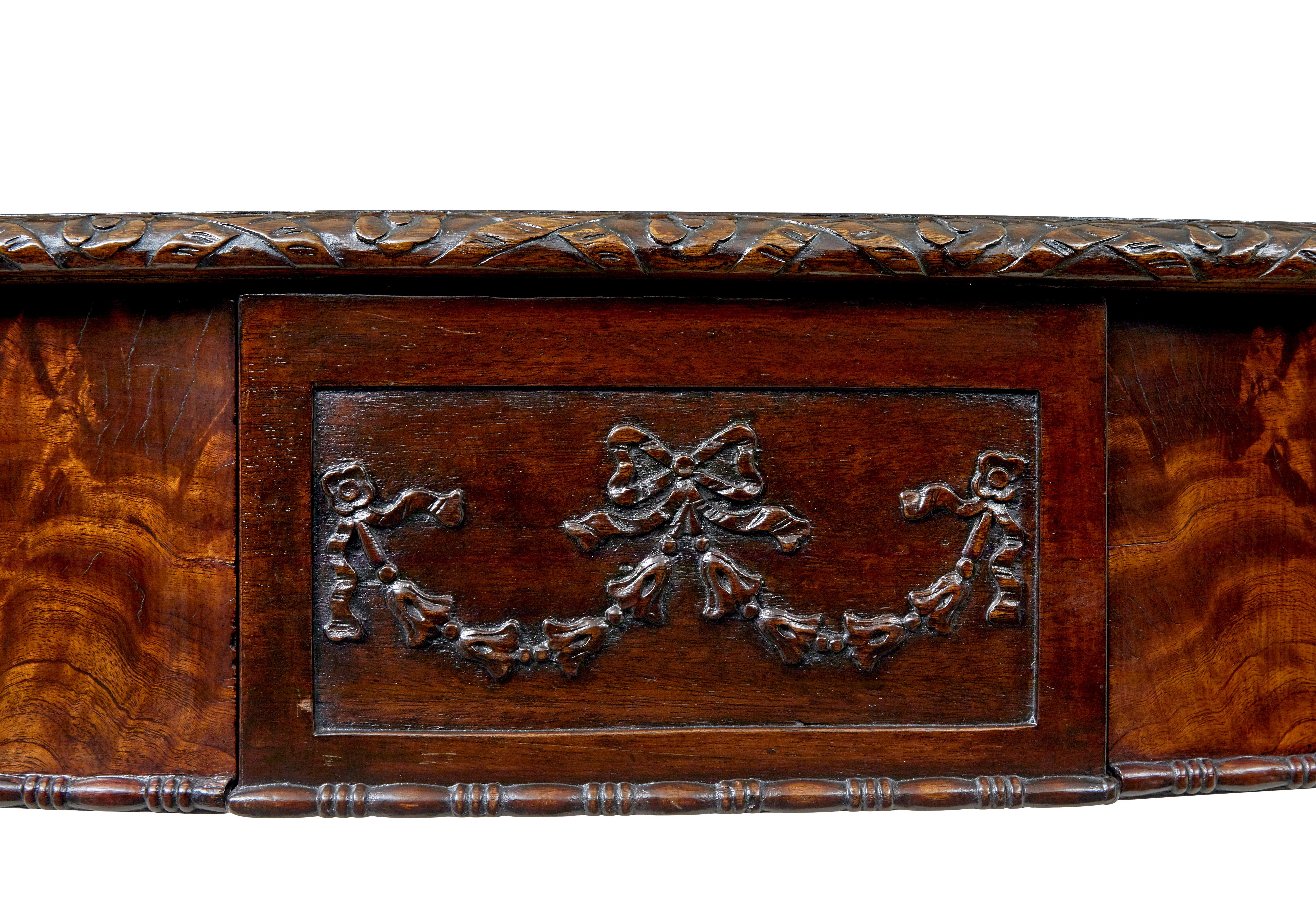 Mid 19th century English partners desk in the Chippendale taste For Sale 2