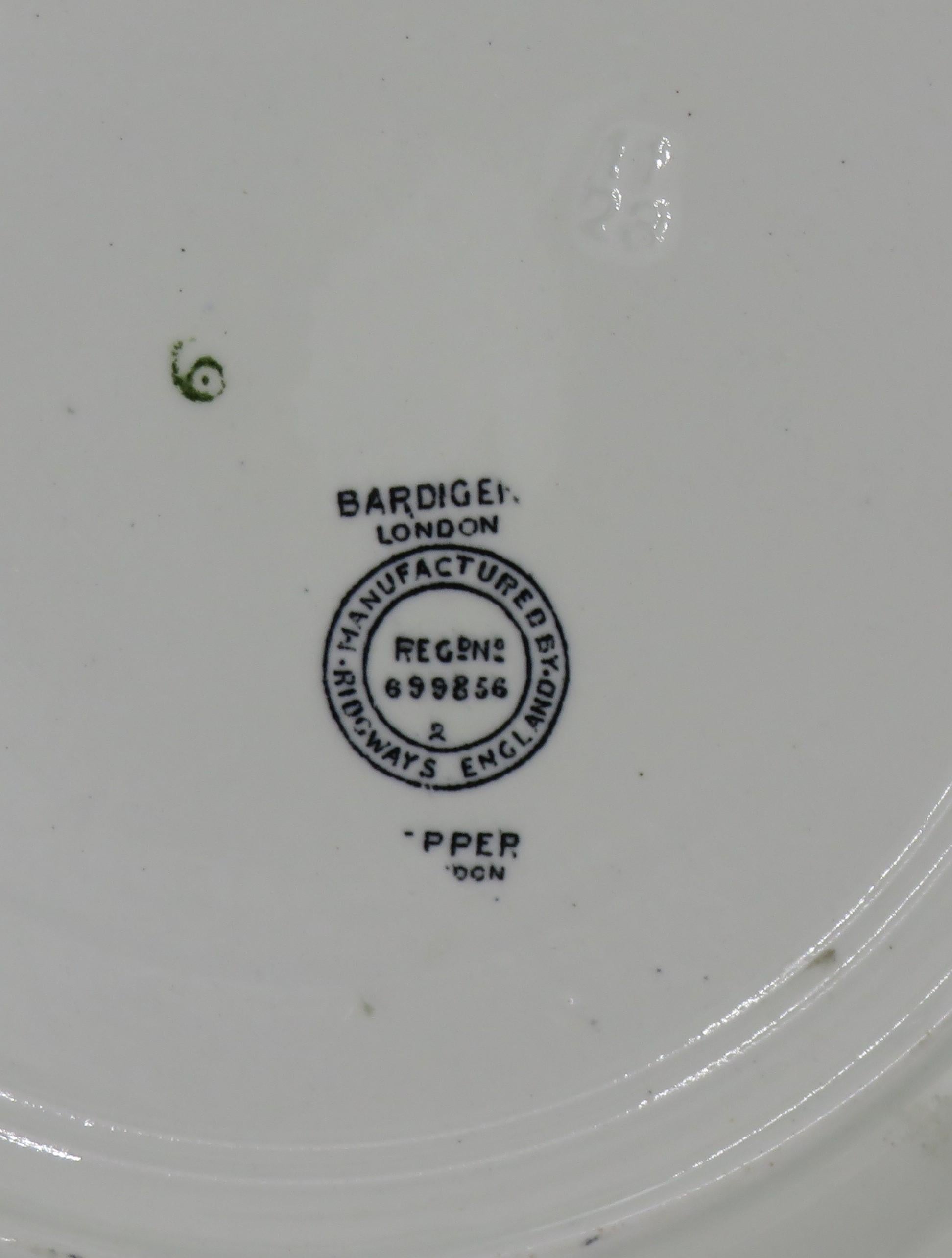 Mid-19th Century English Pottery Passover Plate 6