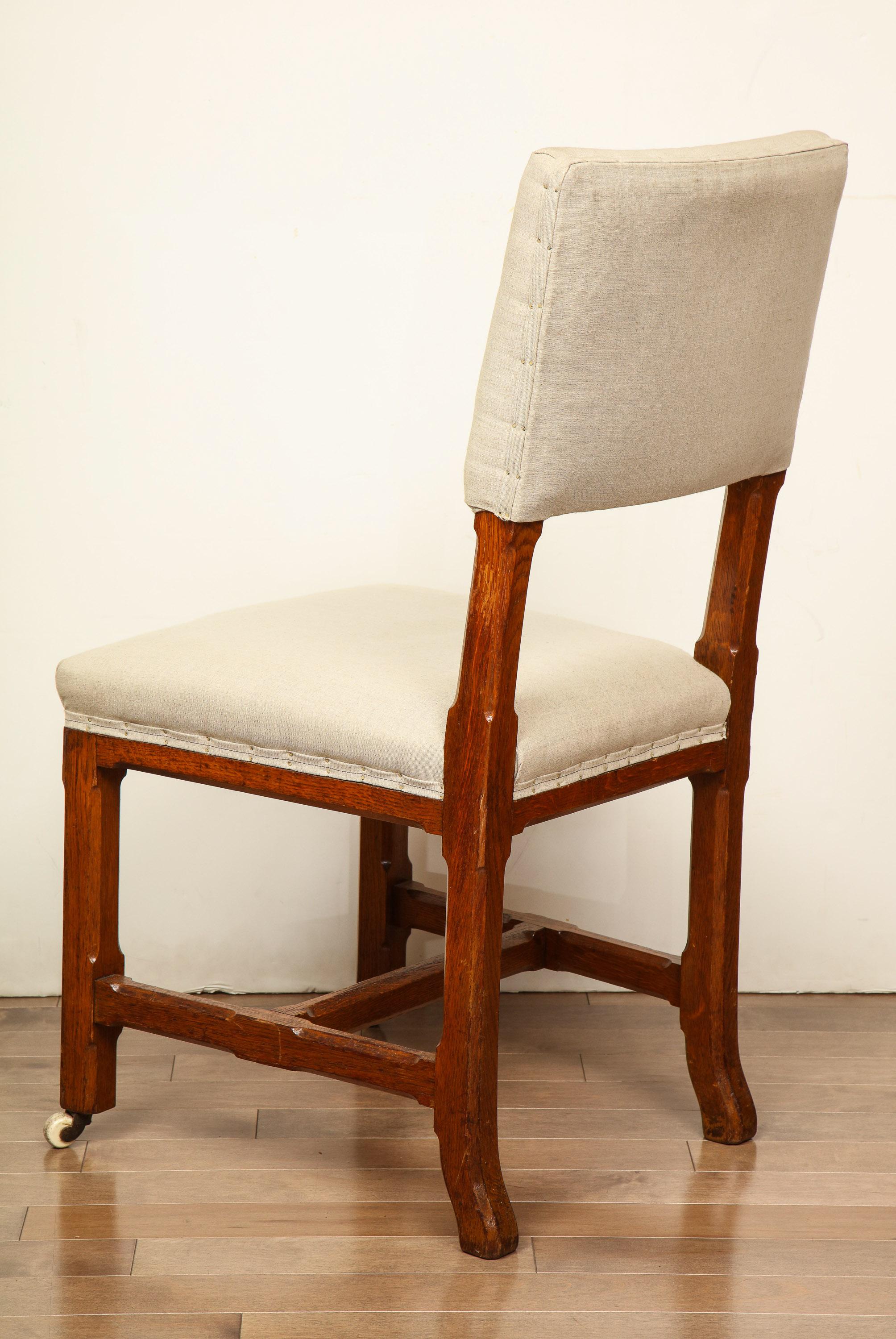 Mid-19th Century English Side Chair in the Manner of Pugin For Sale 4