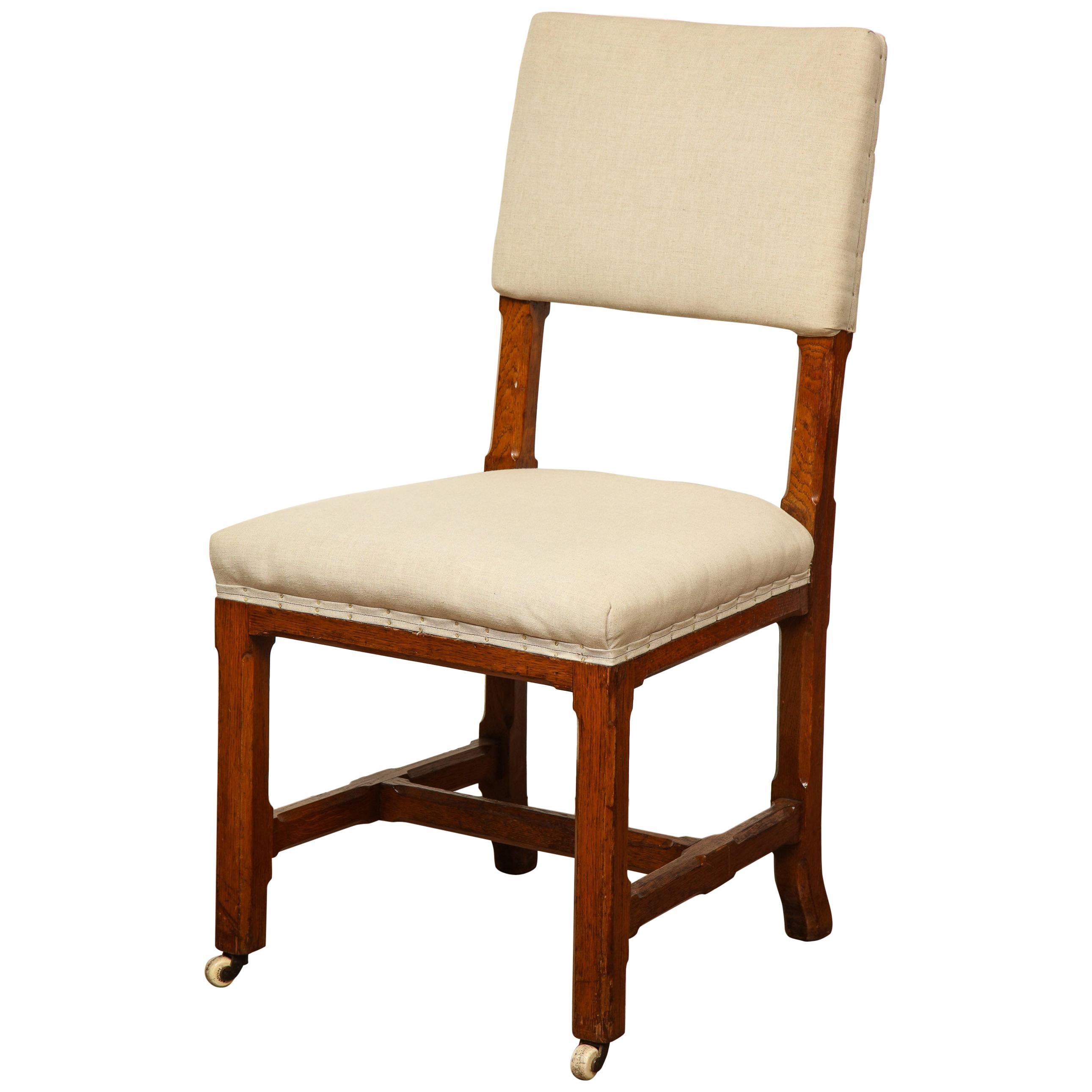 Mid-19th Century English Side Chair in the Manner of Pugin For Sale