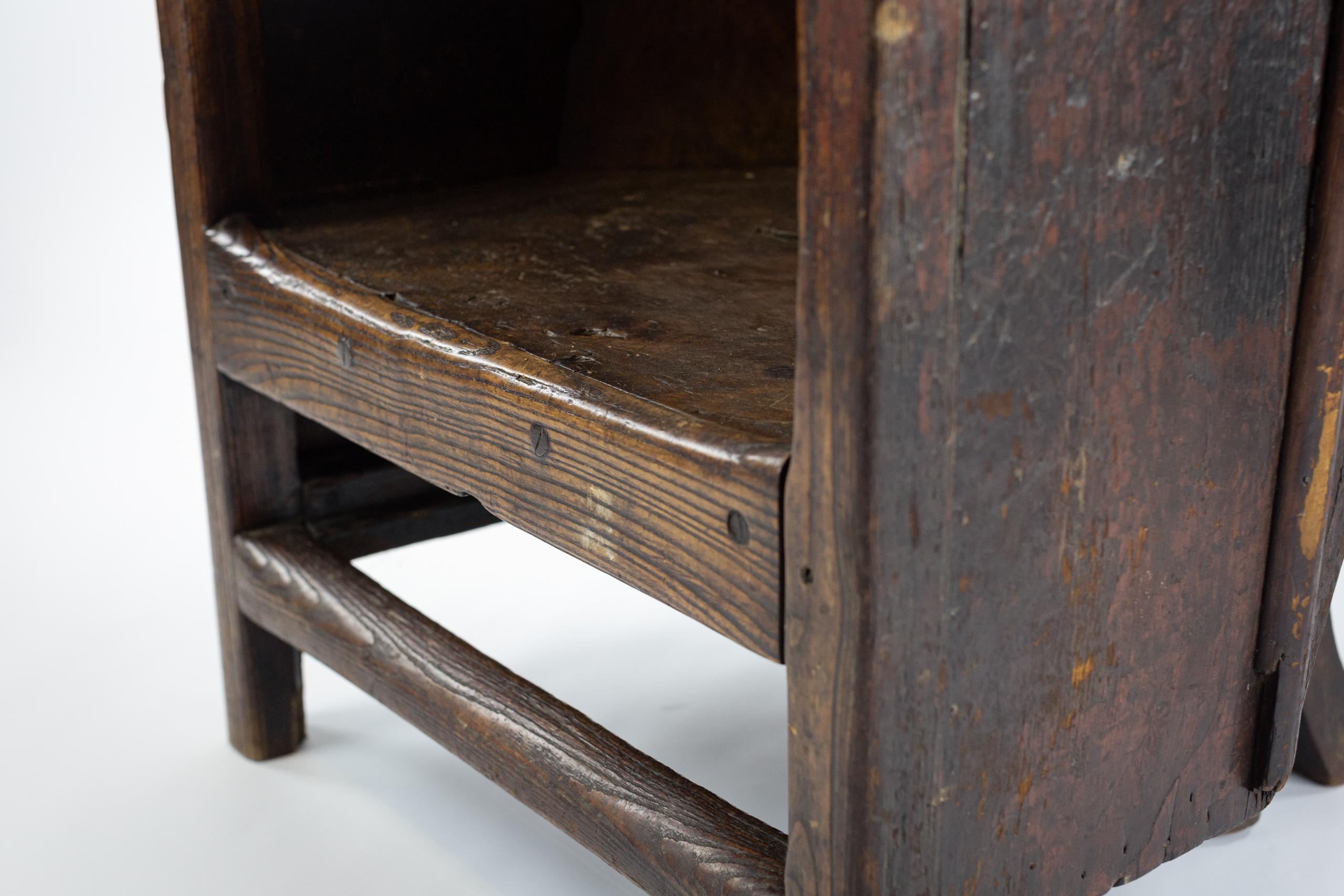 Mid 19th Century English Westmoreland Lambing Chair 2