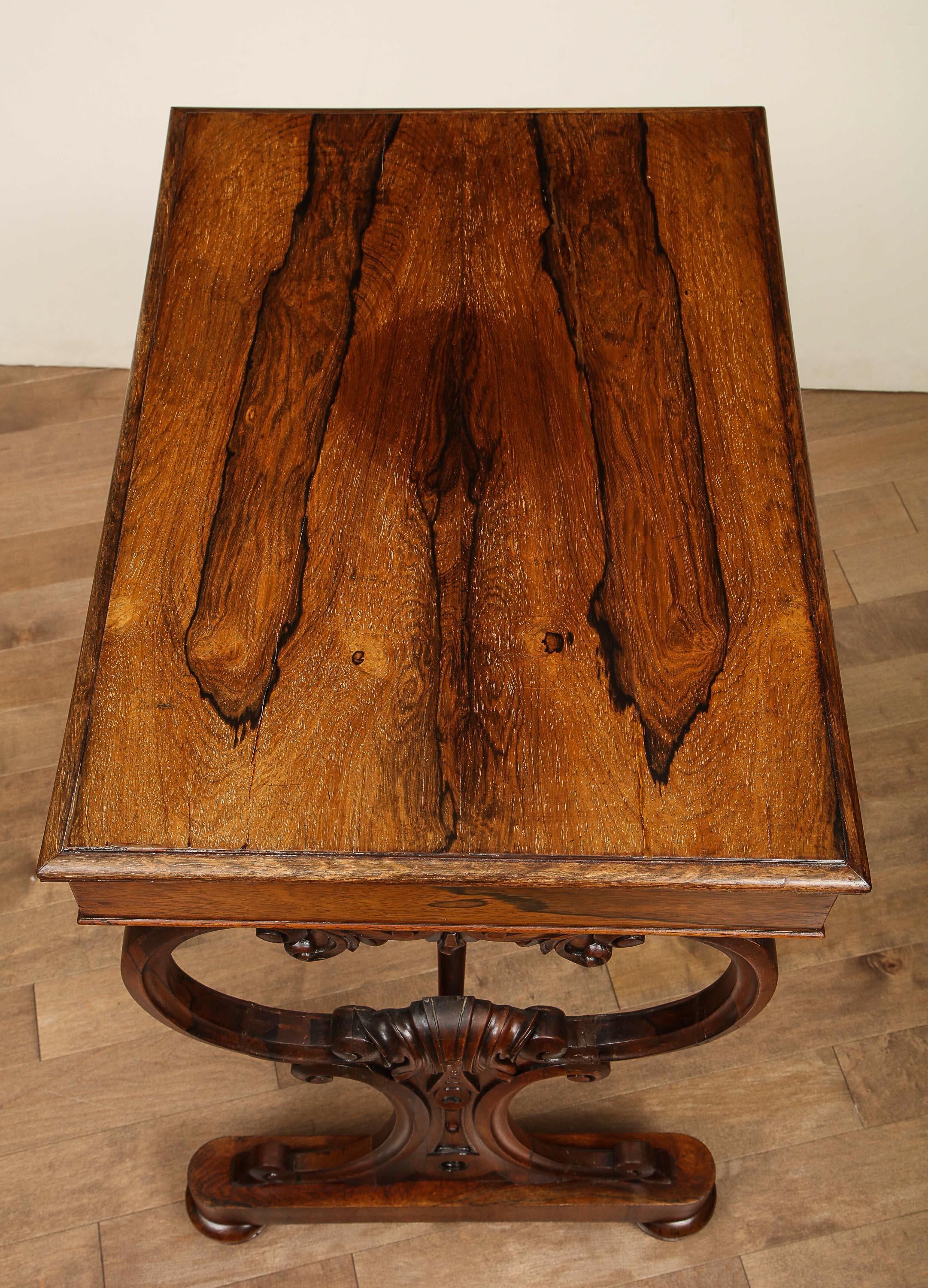 Mid-19th Century English Work Table with Drawer and Fitment For Sale 13