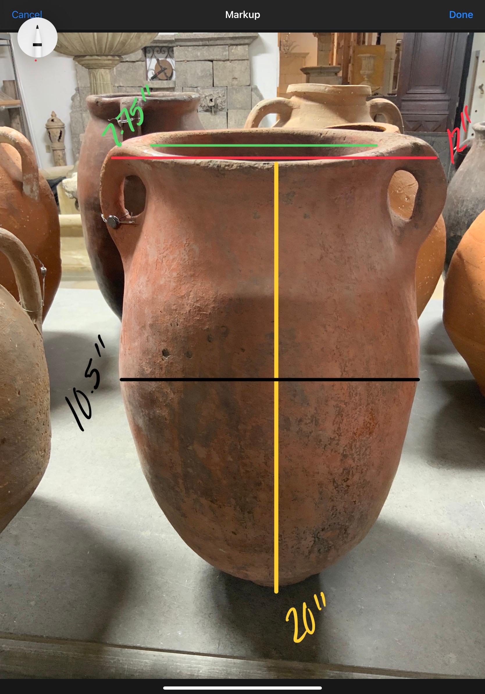 Vase de ferme du milieu du XIXe siècle Bon état - En vente à Dallas, TX