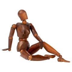 Mid-19th Century Female Artist's Articulated Model