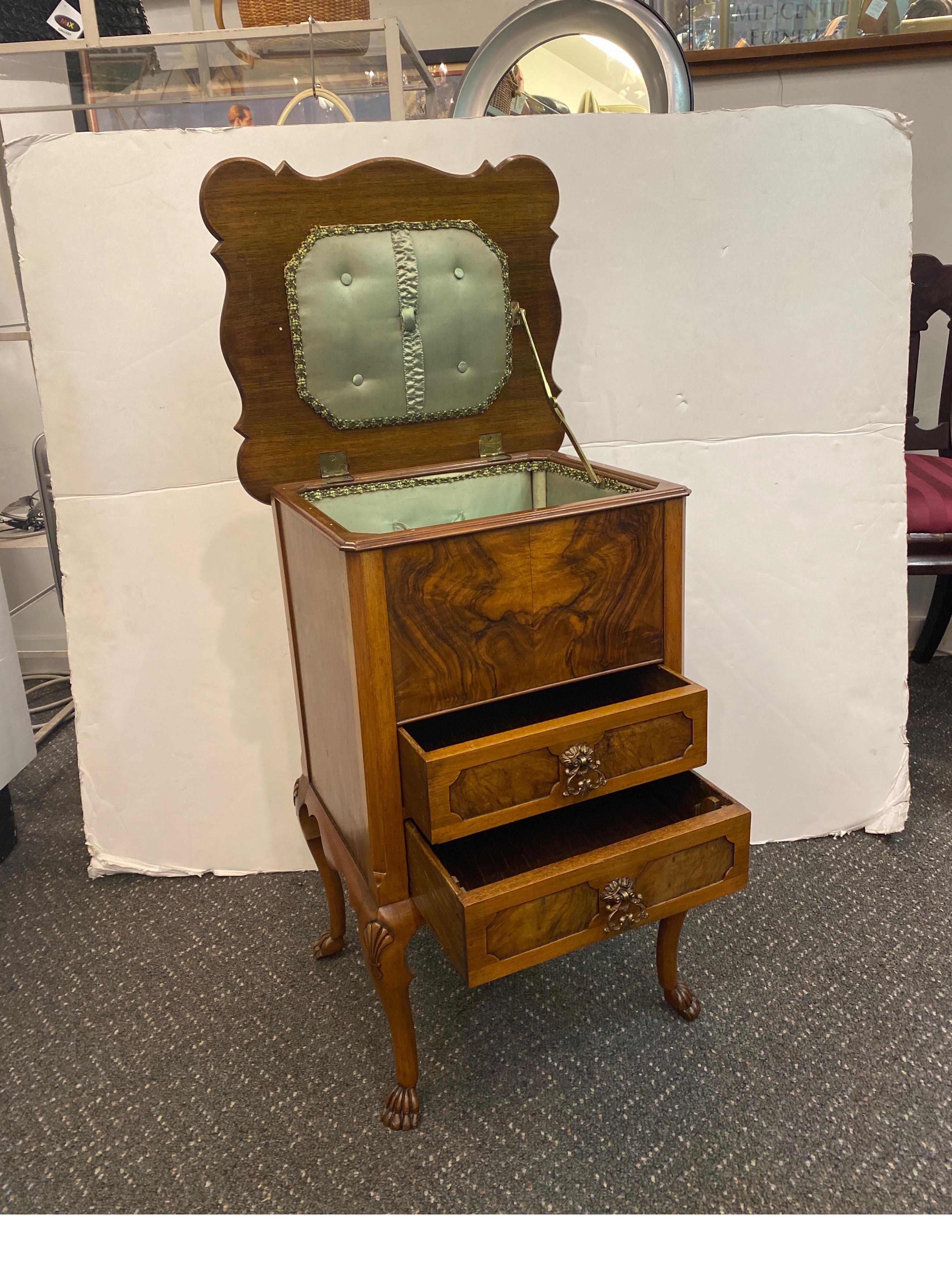 antique sewing cabinet