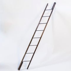Mid 19th century folding campaign pole ladder.